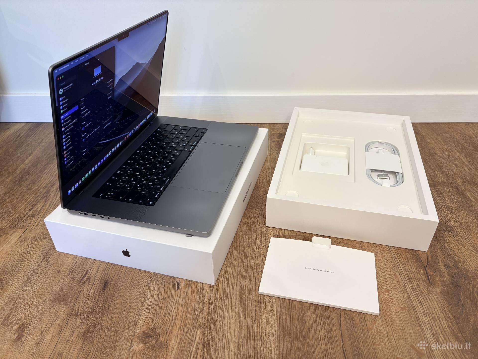 MacBook Pro 16 kaip naujas