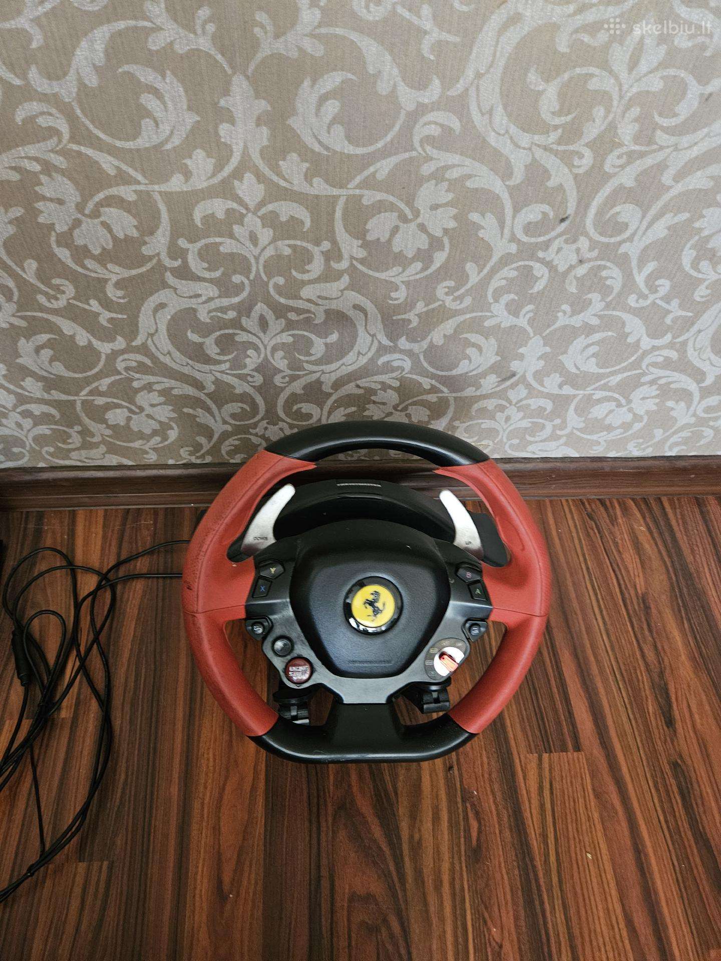 Žaidimų vairas Thrustmaster Ferrari Spider 458