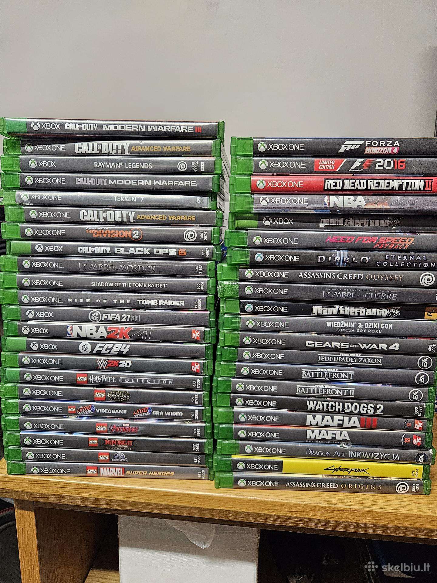 Xbox One Kinect kamera, žaidimai