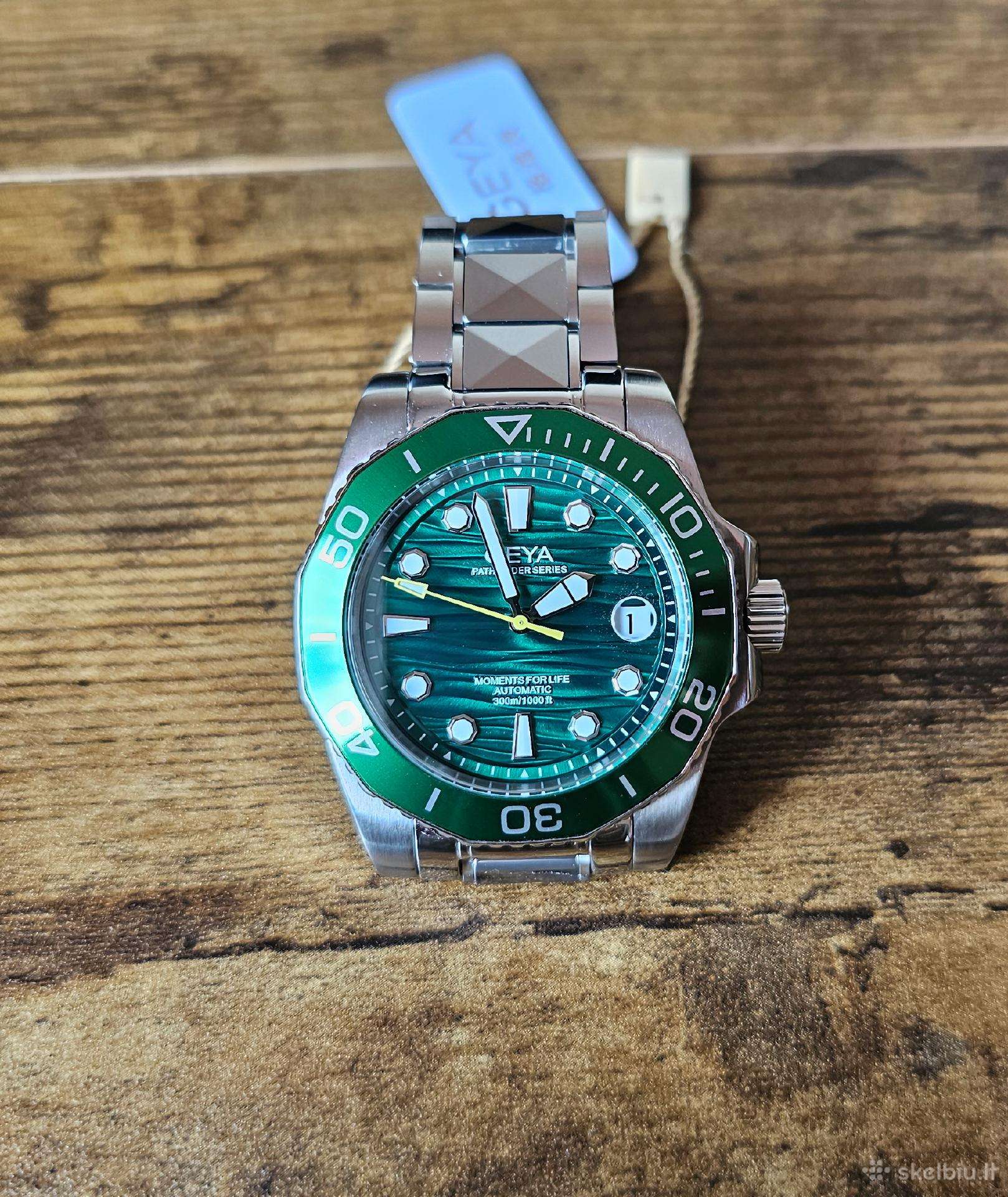 Automatinis diver stiliaus laikrodis Geya G78200