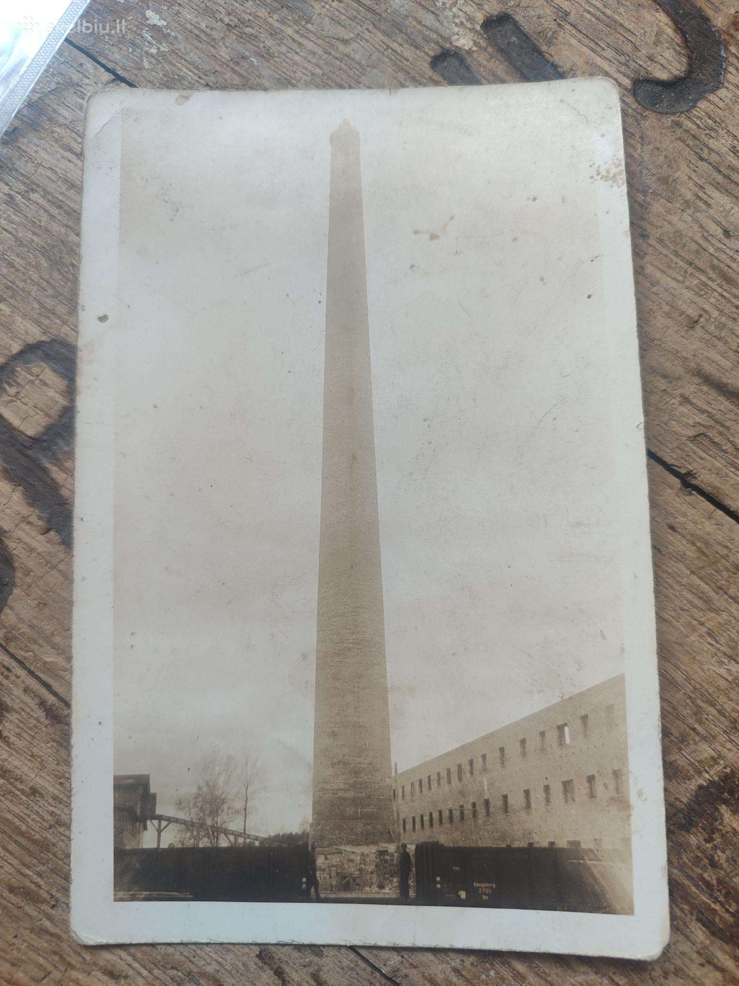 Tarpukario nuotrauka Pavenčių cukraus fabrikas