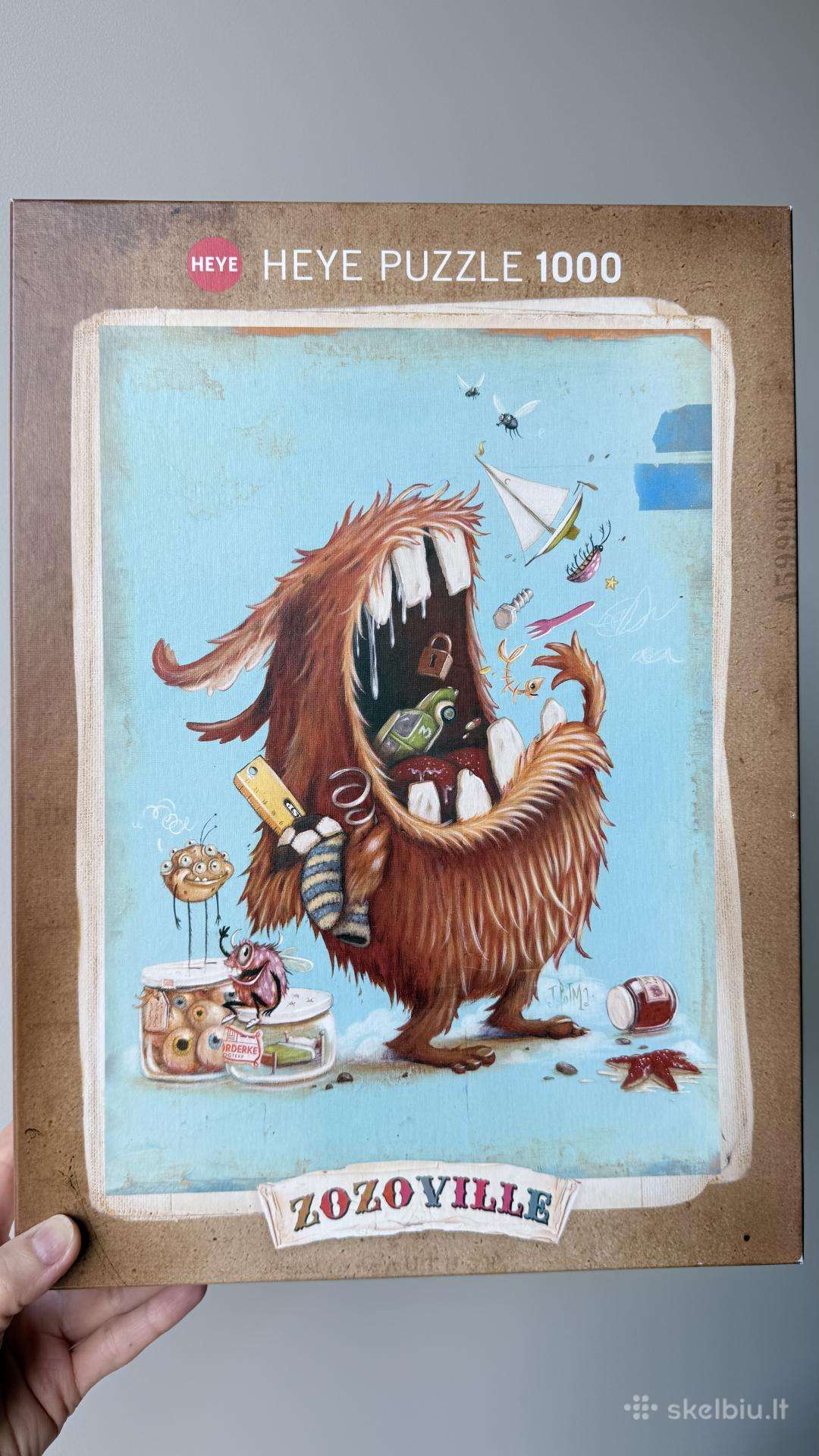 Heye Puzzle “omnivore, 1000 vnt.