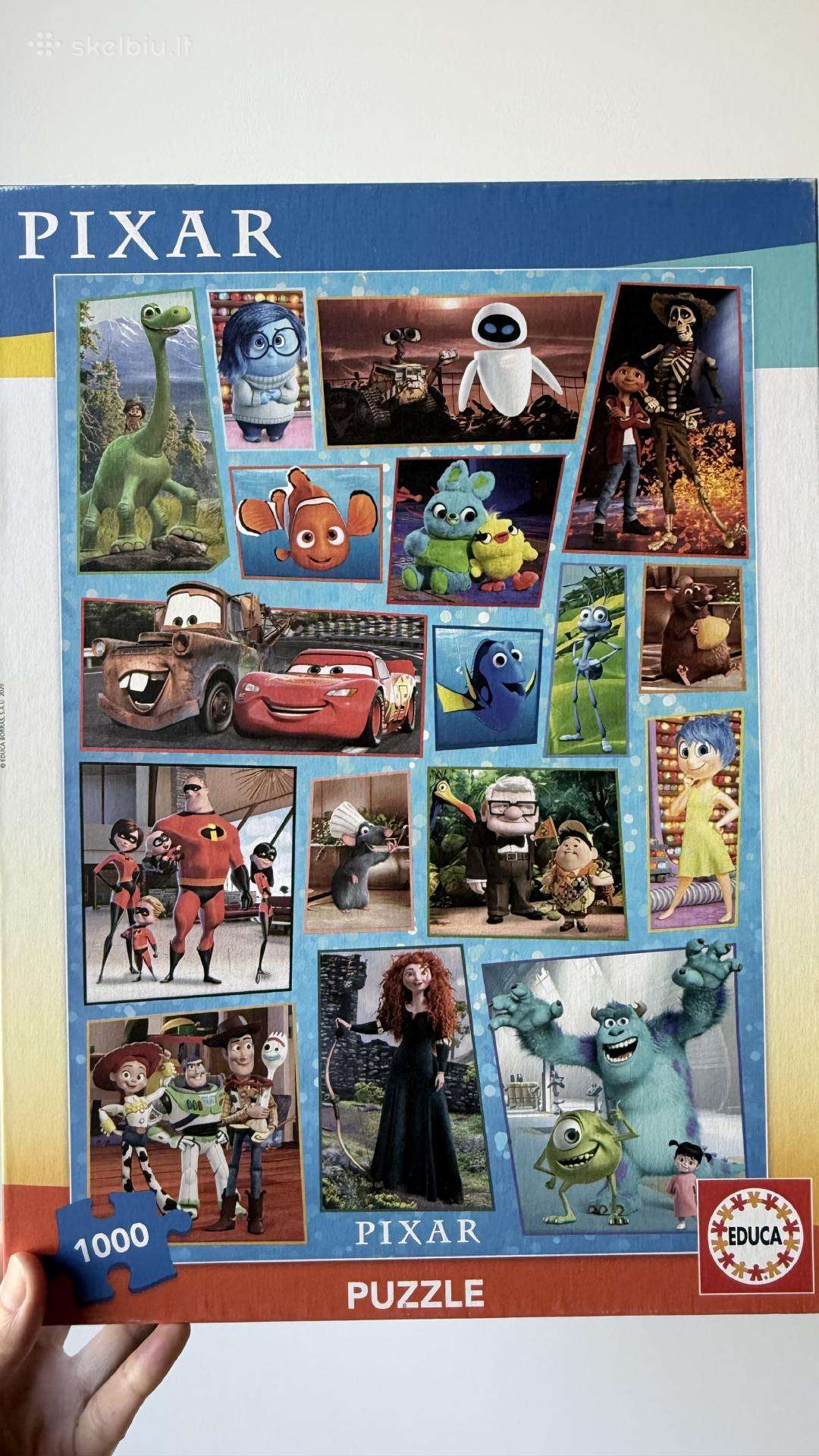 Puzzle “pixar, 1000 vnt.