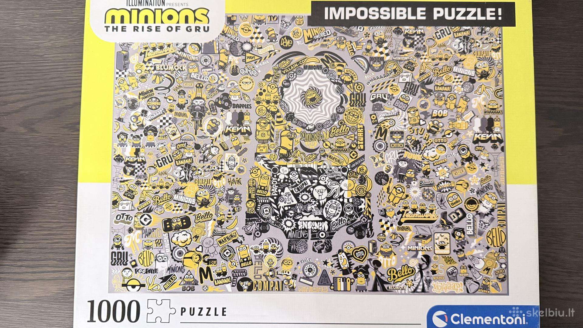 Puzzle “minions, 1000 vnt.