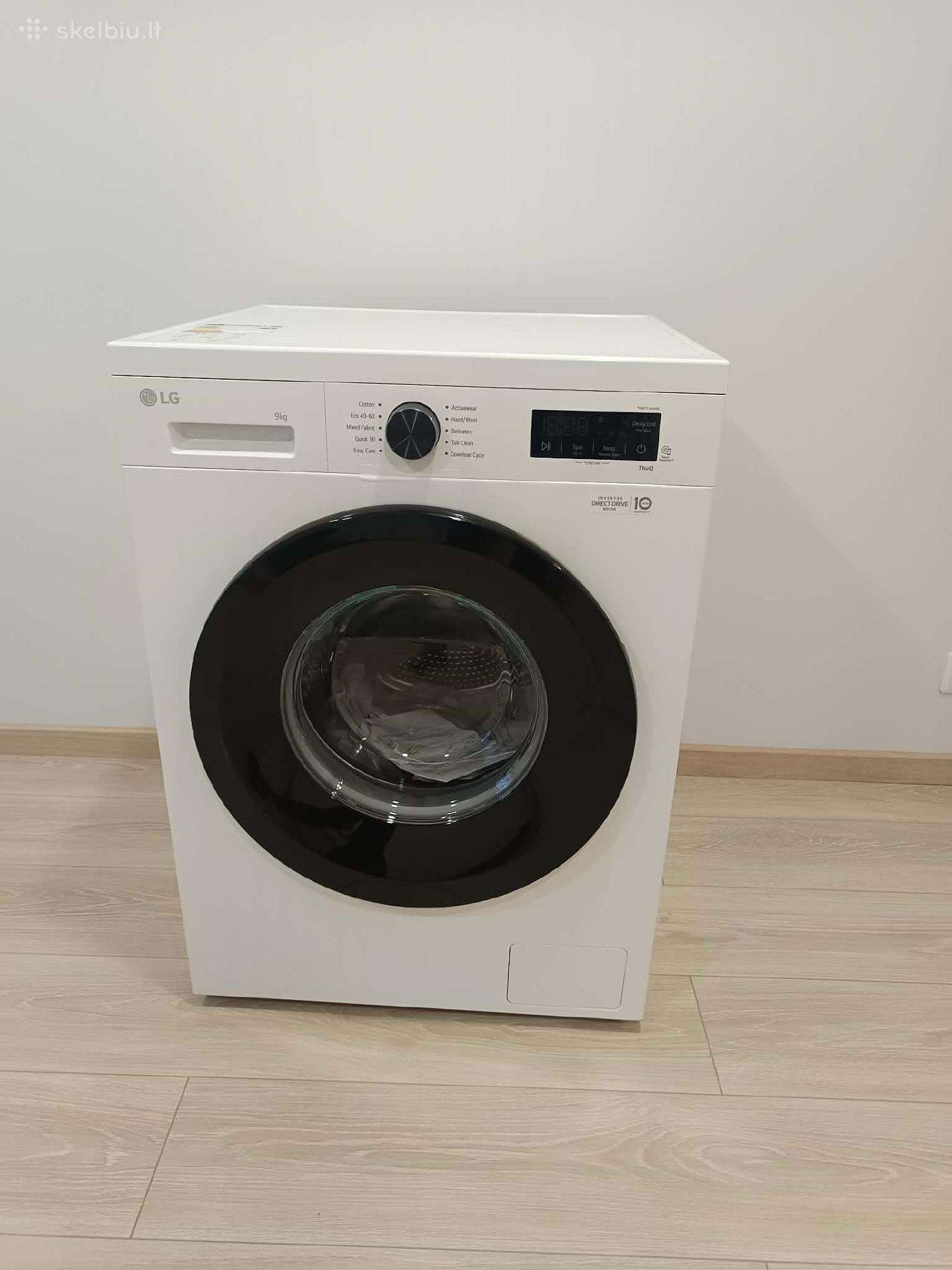 Nauja skalbyklė LG (9kg)