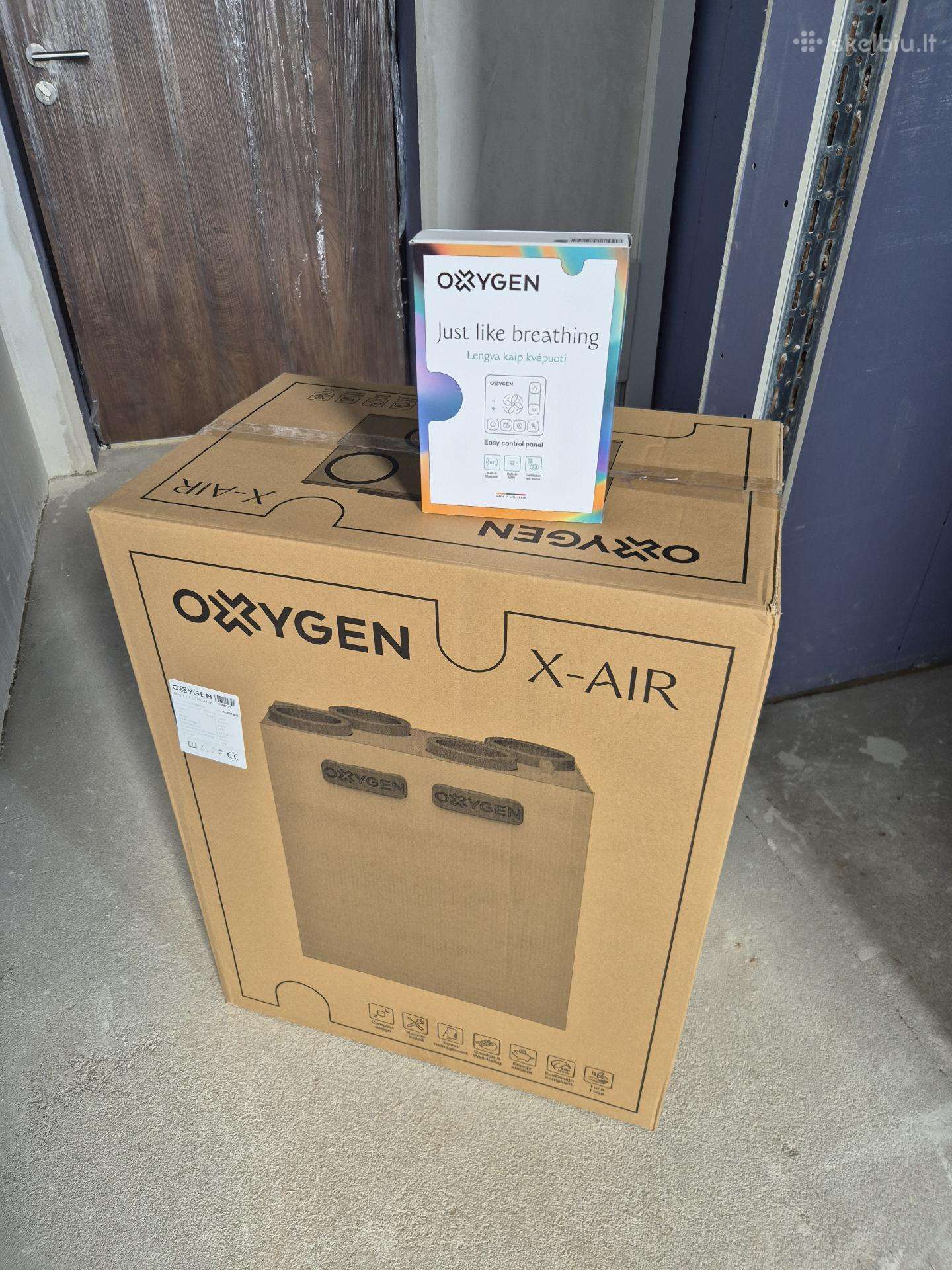 Rekuperatorius Oxygen V200e