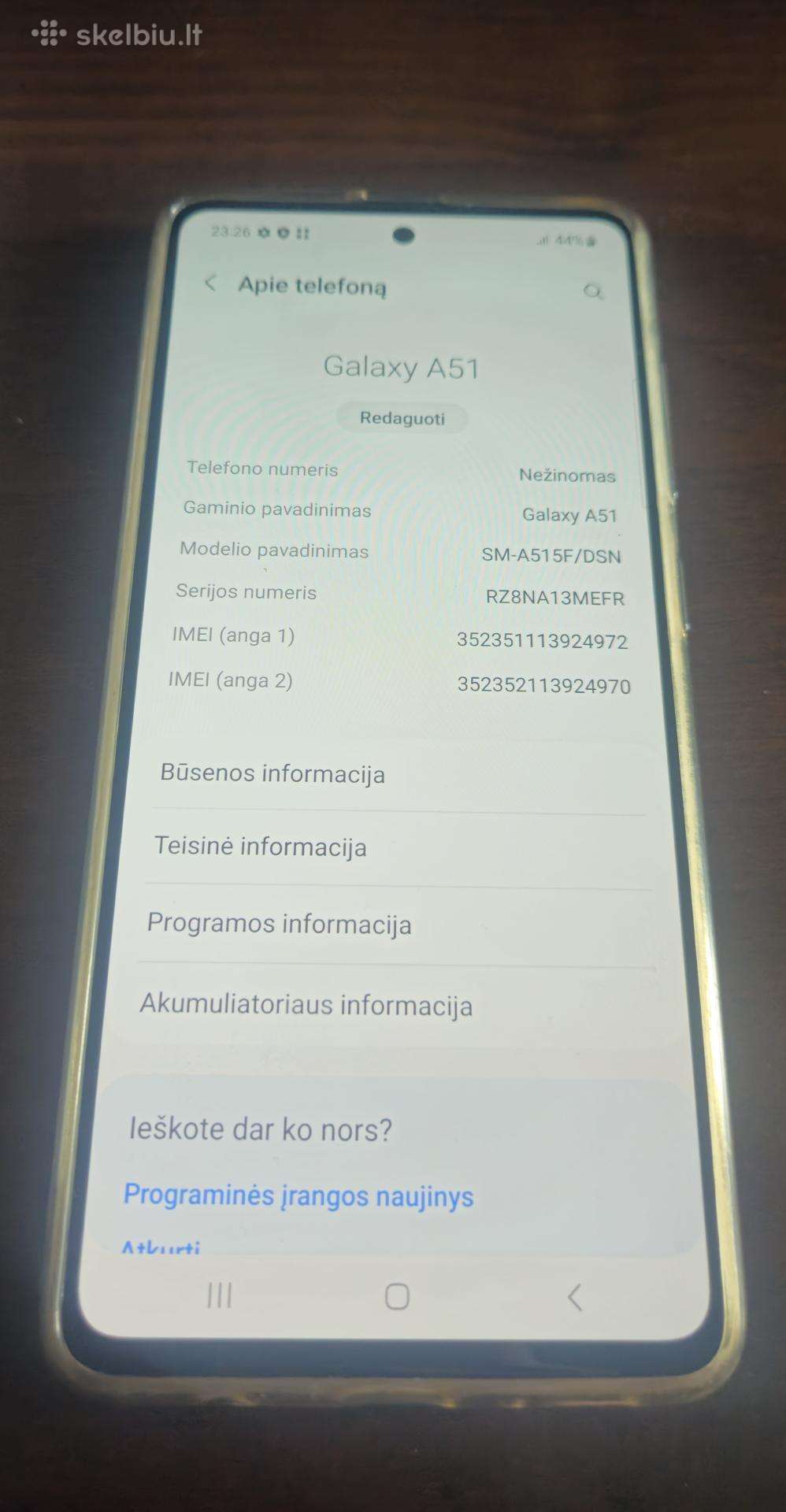 Samsung a51