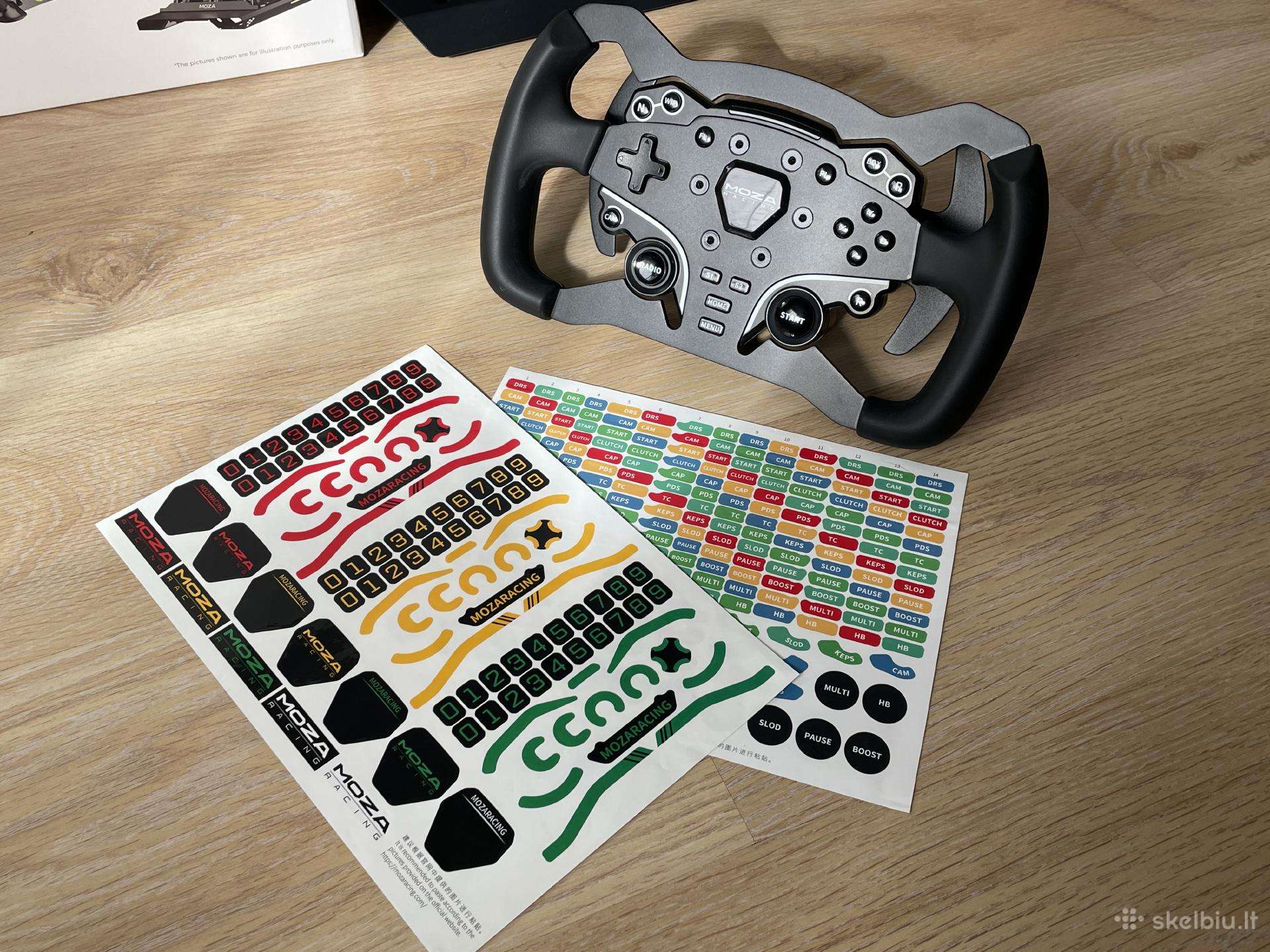 Moza R3 Bundle + Es Formula wheel žaidimų vairas