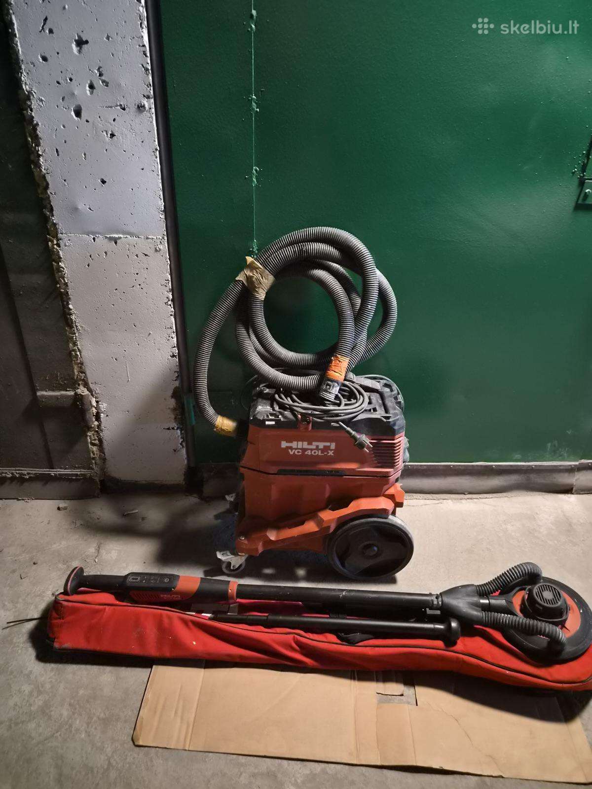 Hilti Zirafa su siurbliu