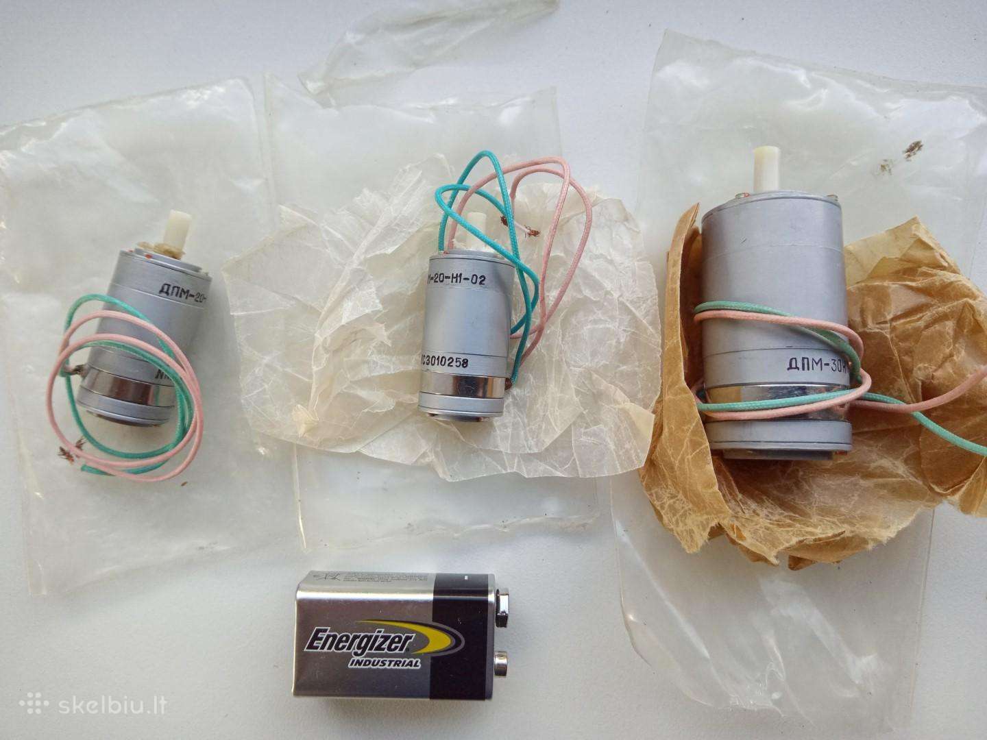 Tarybiniai Dpm el. varikliukai 27v. nauji