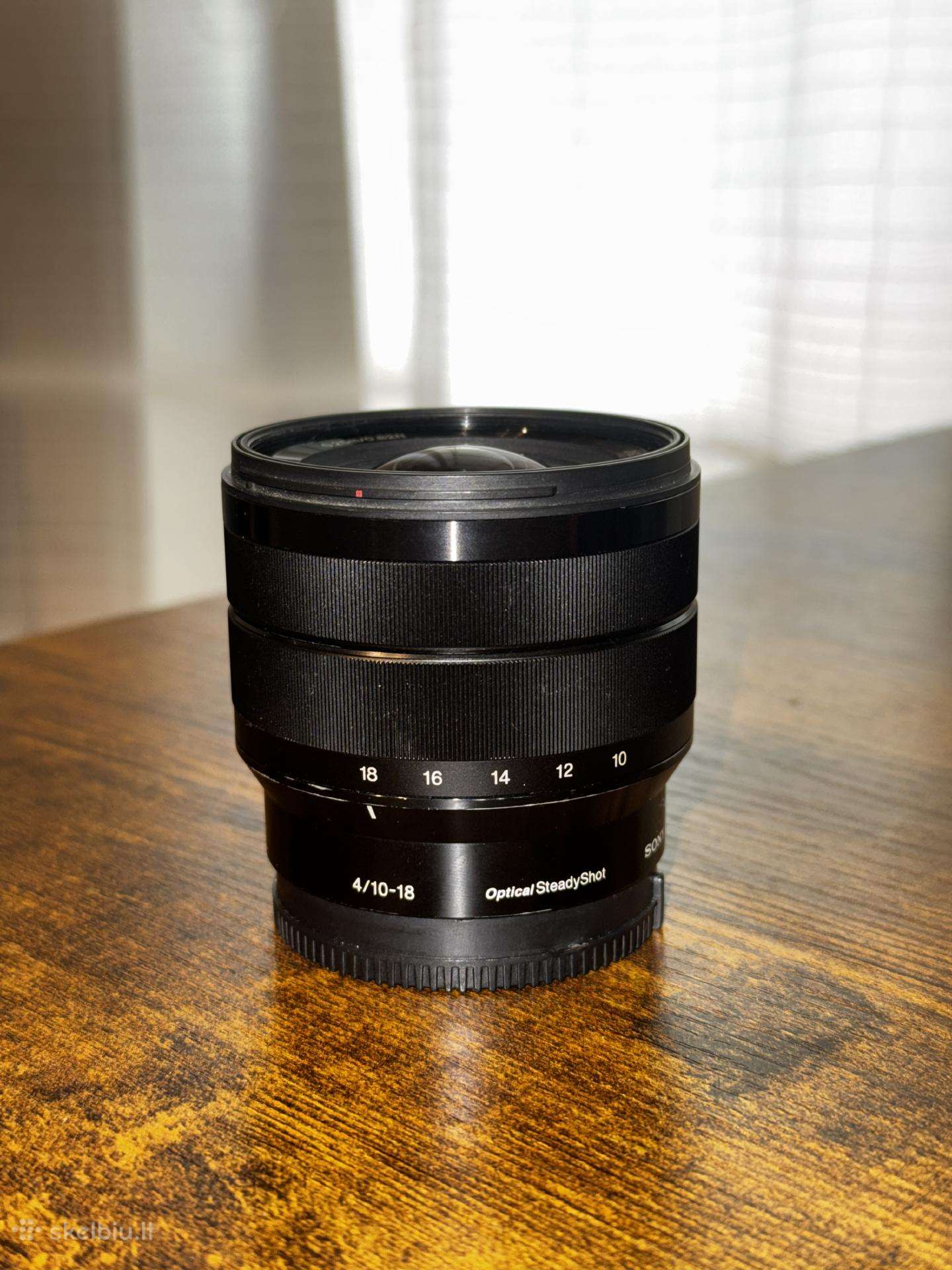 Sony E 10-18 f/4 Oss