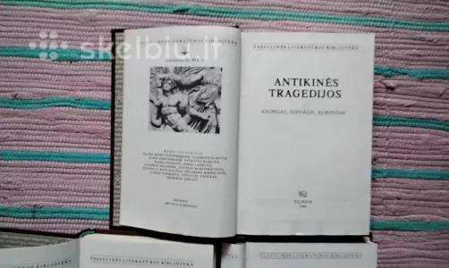 Antikinės tragedijos Eschilas, Sofoklis, Euripidas