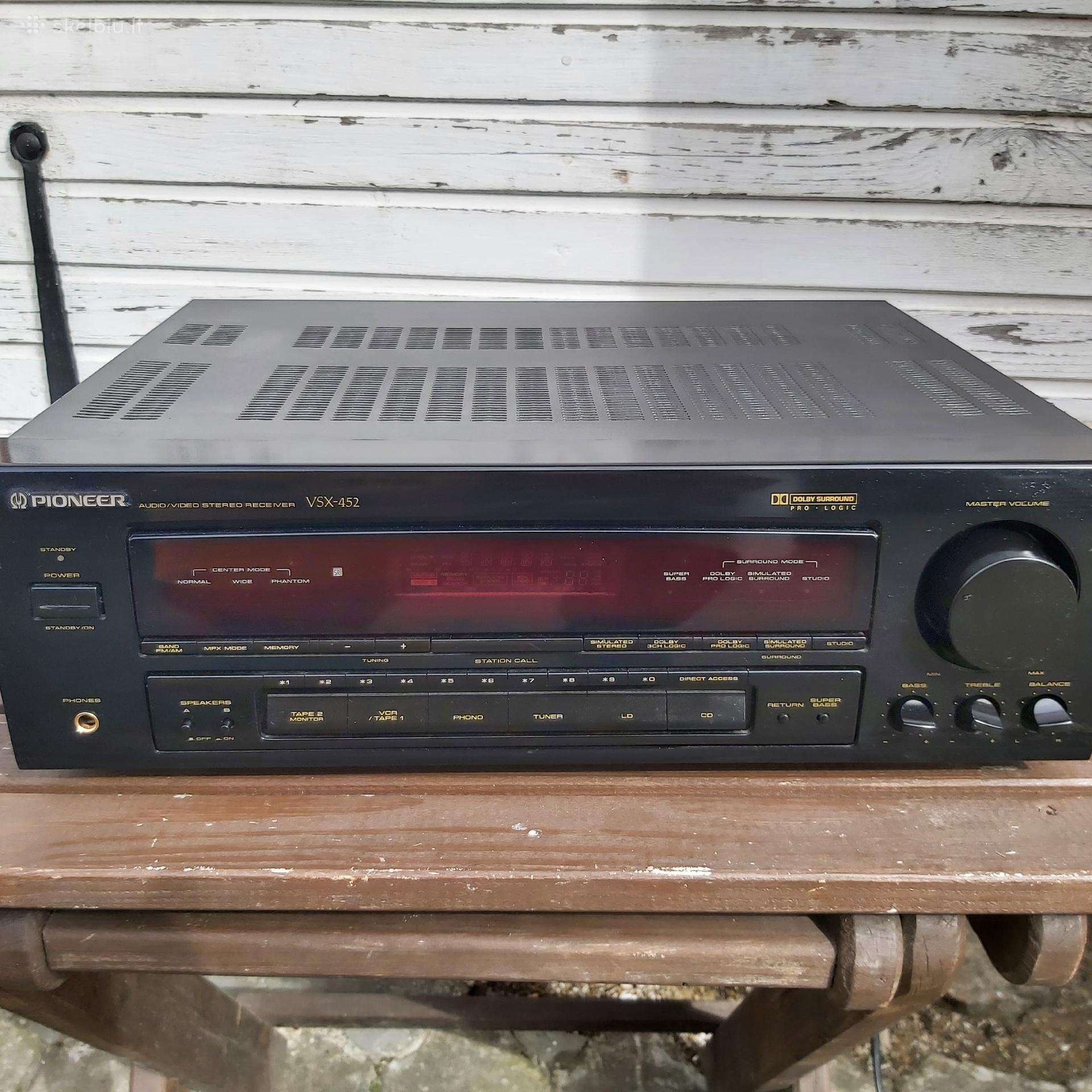 Pioneer Vsx-452