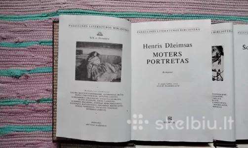Moters portretas Henris Džeimsas