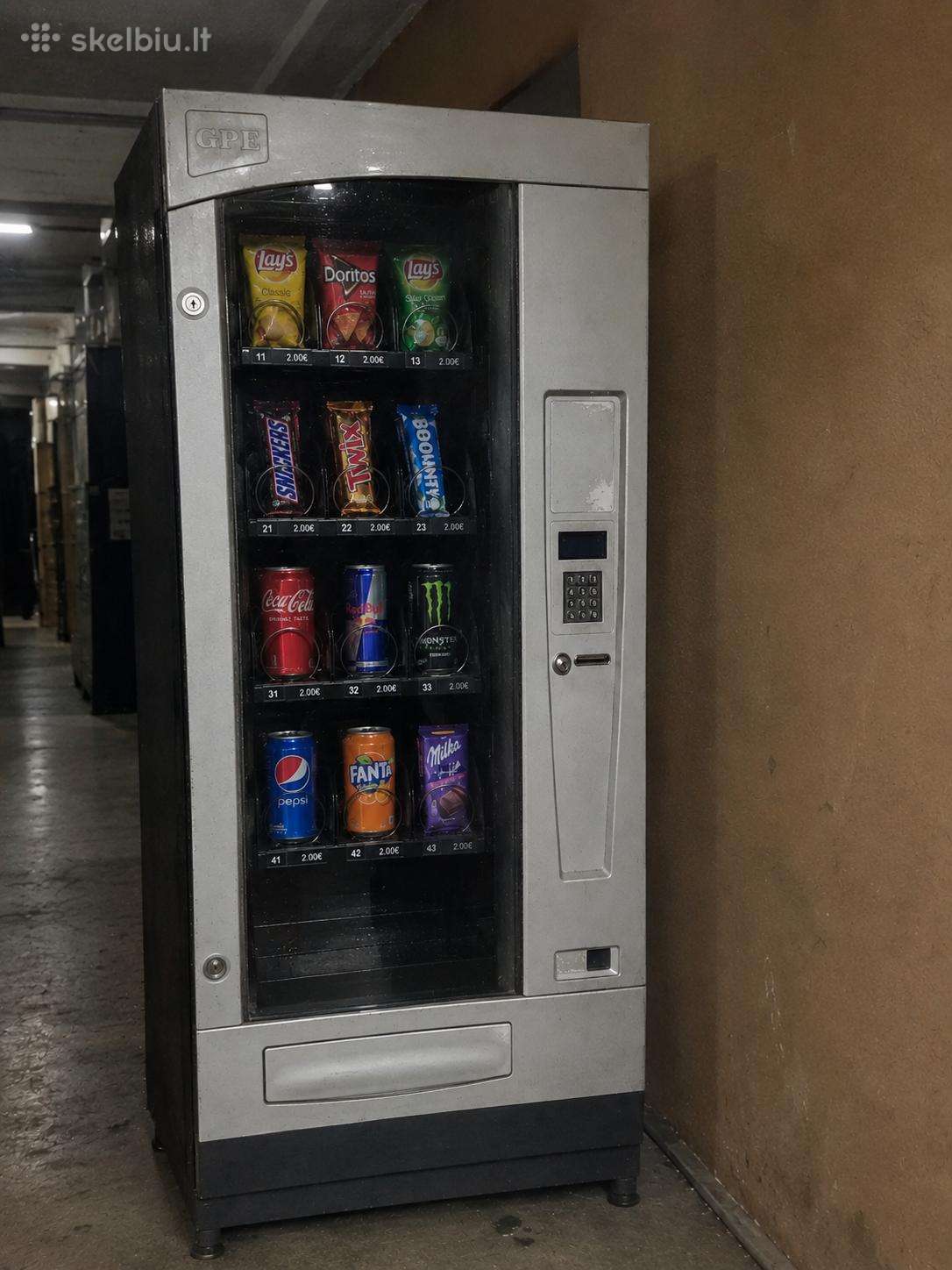 Gpe Drx-frozen Master vending/pardavimų aparatas