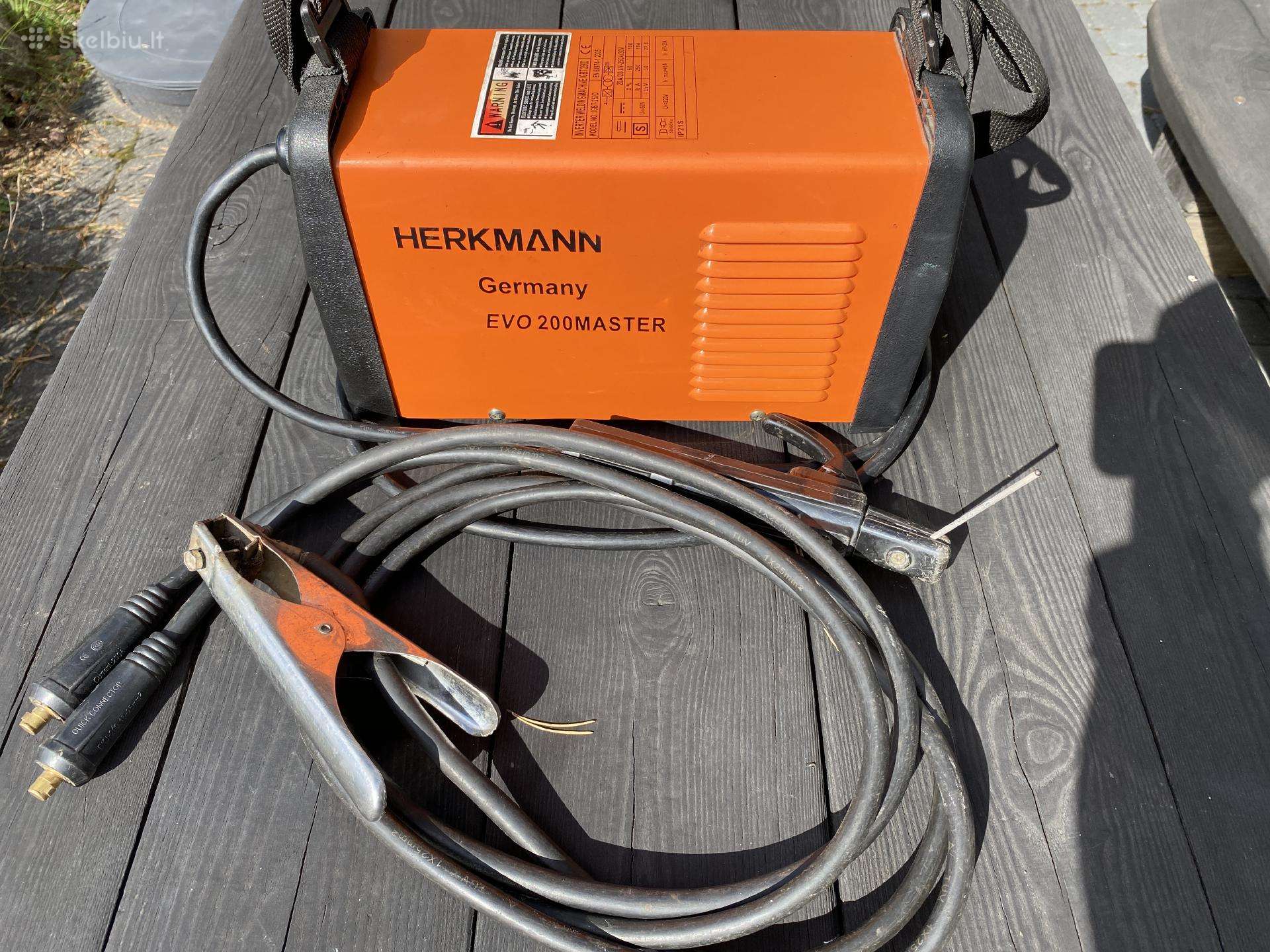 Suvirinimo inverteris Herkmann EVO 200 Master