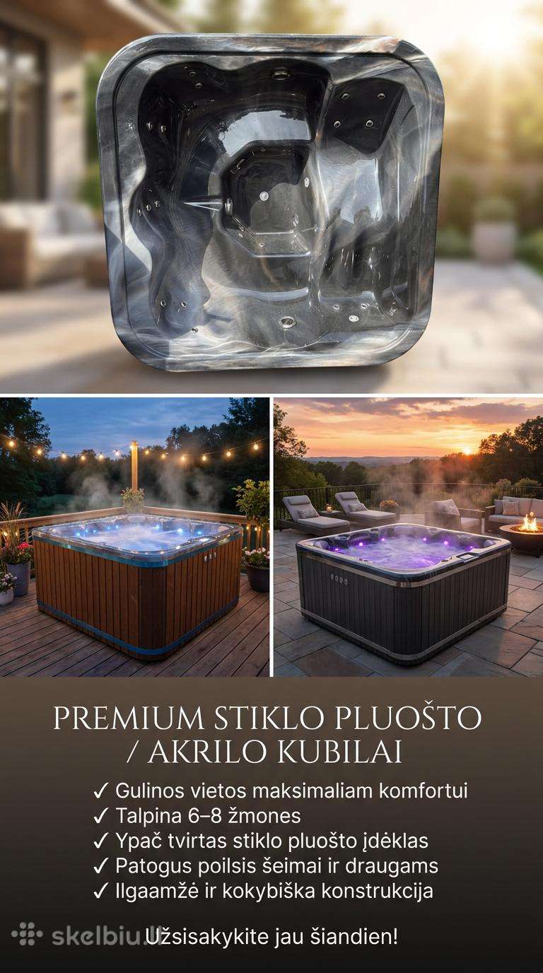 Gaminame Premium kubilus - vežame visoje Europoje