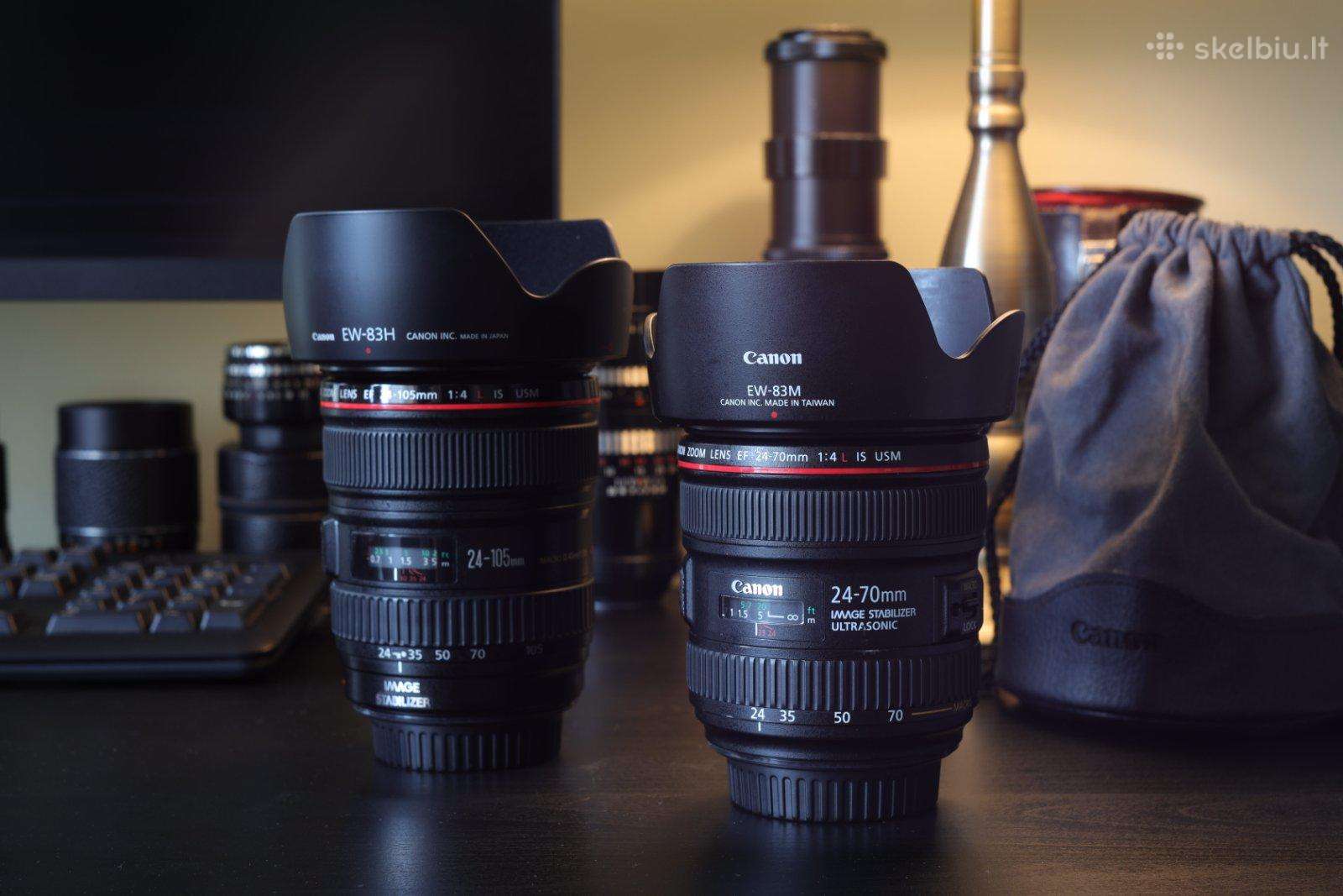 Canon Ef 24-105mm F/4 L ir 24-70mmf4 L Macro