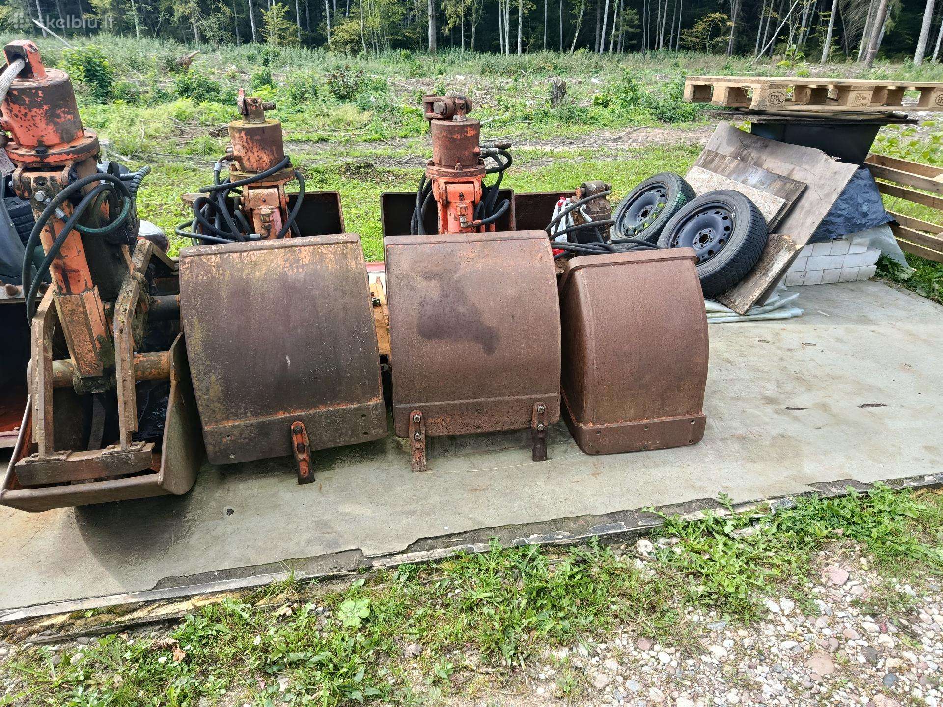 Greiferiniai kaušai iš Vokietijos