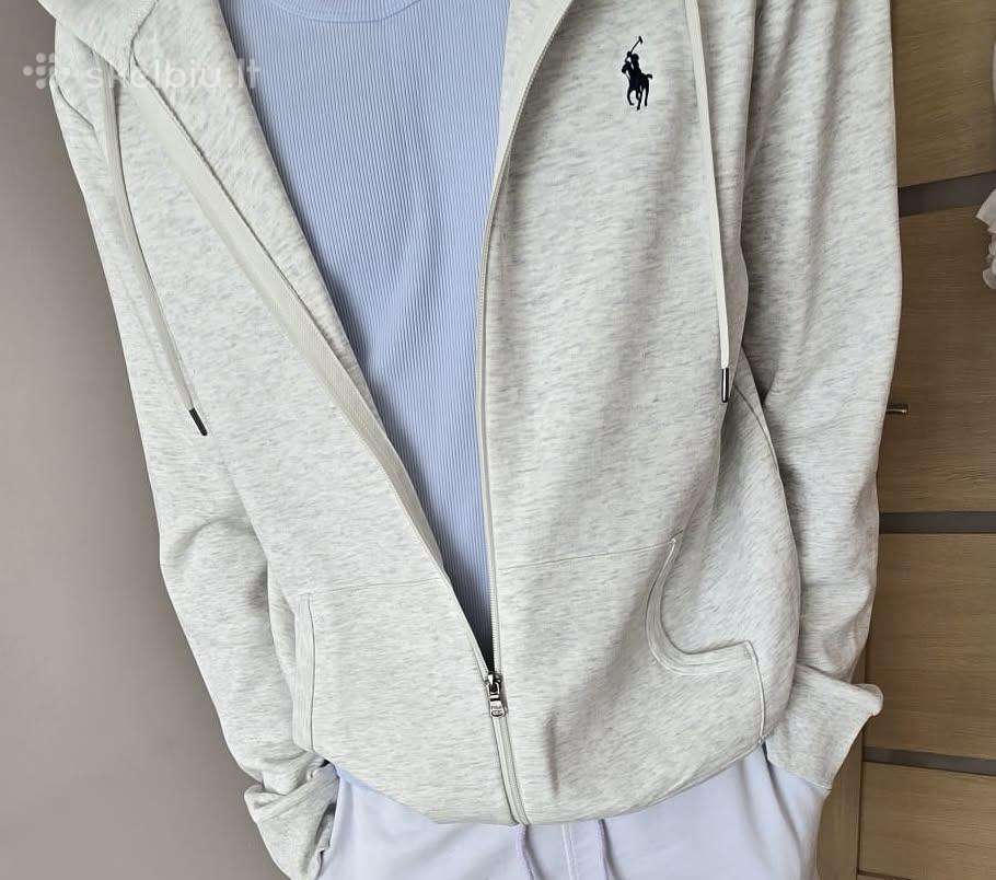 Polo Ralph Lauren hoodie (pilkas melanžas)