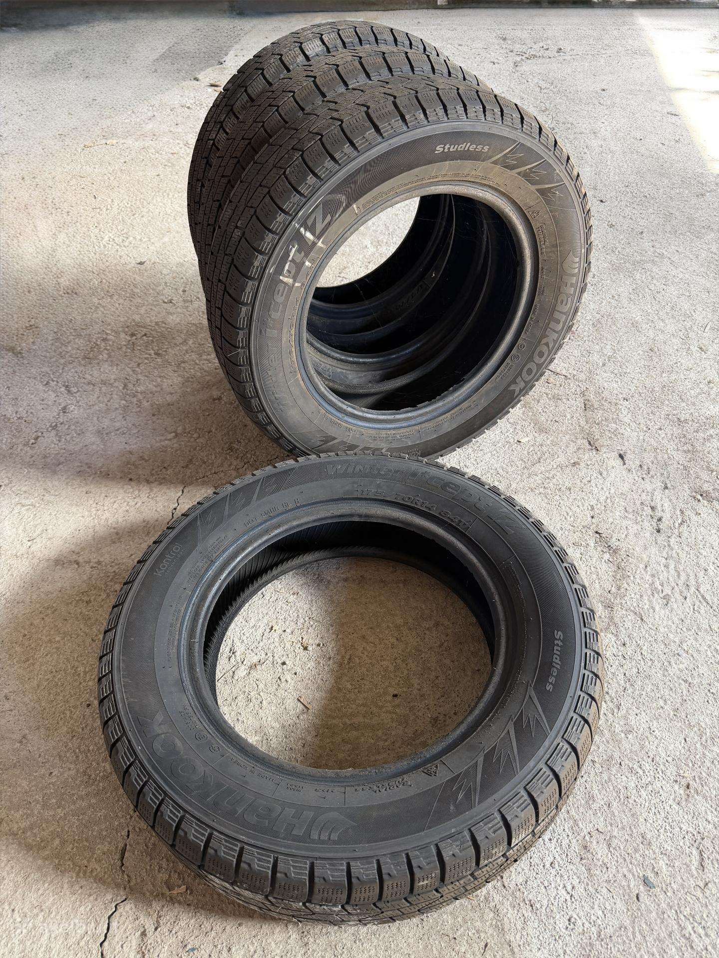 Hankook 175/70r14 žieminės padangos