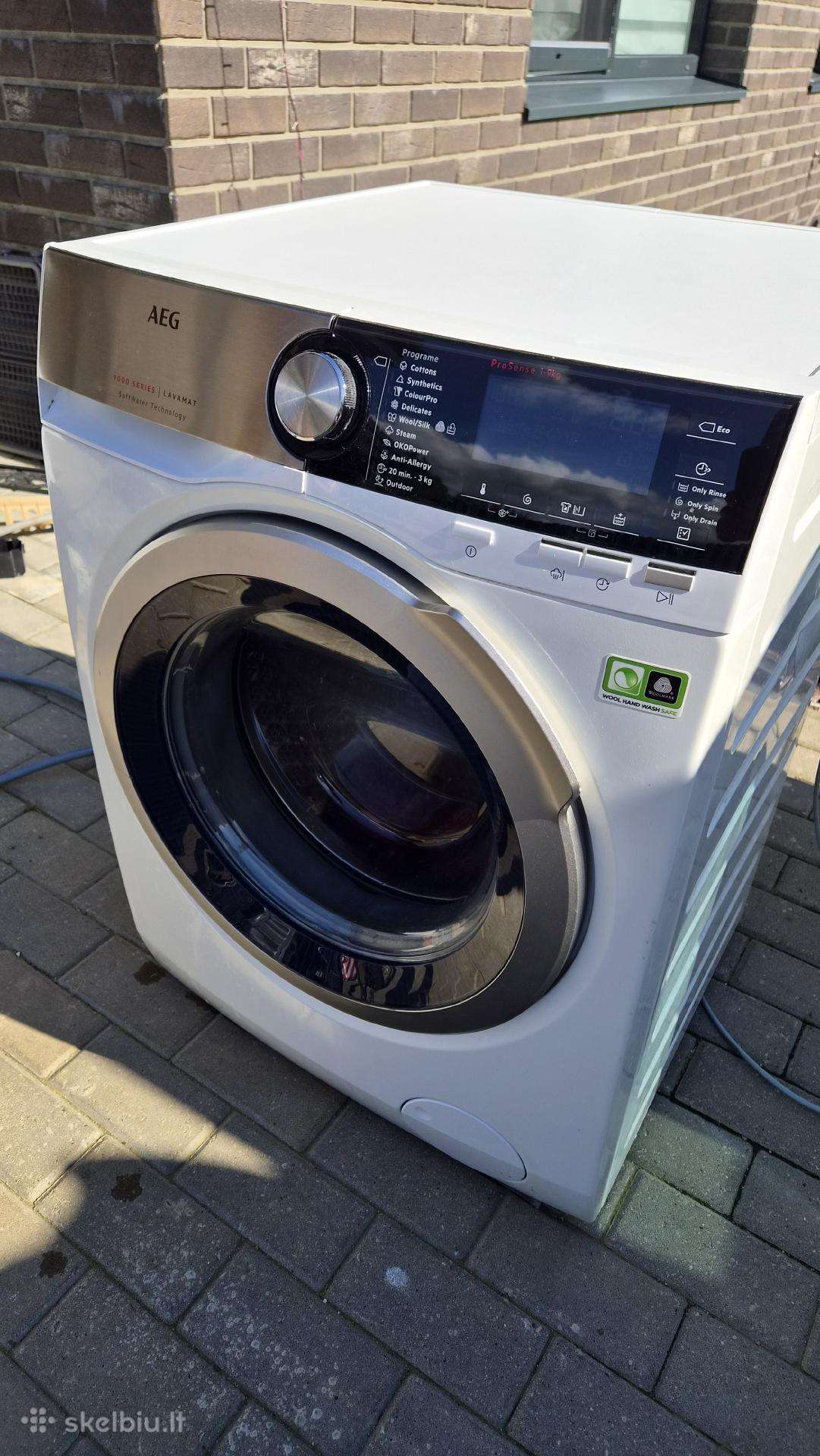 Skalbykle aeg 9000 serija