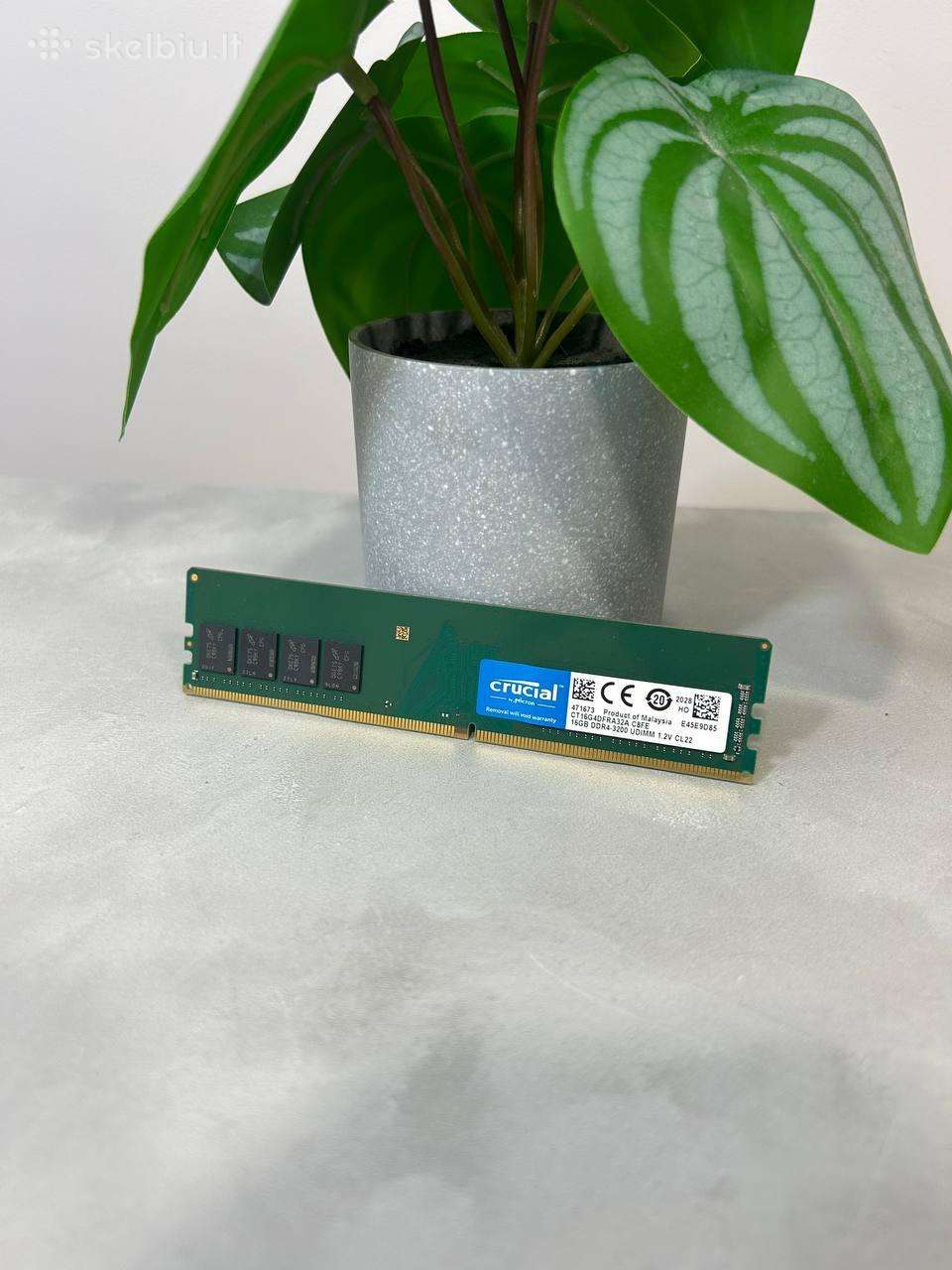 RAM Crusial 1x16gb cl22 3200mhz