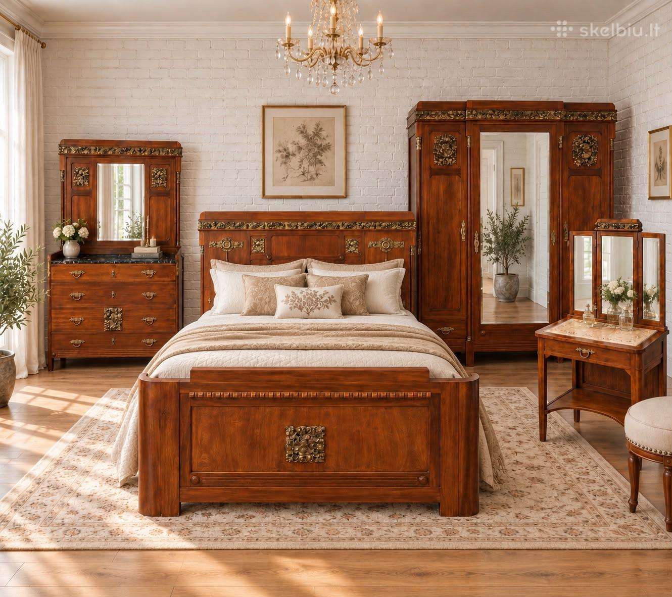 Art Nouveau komplektas