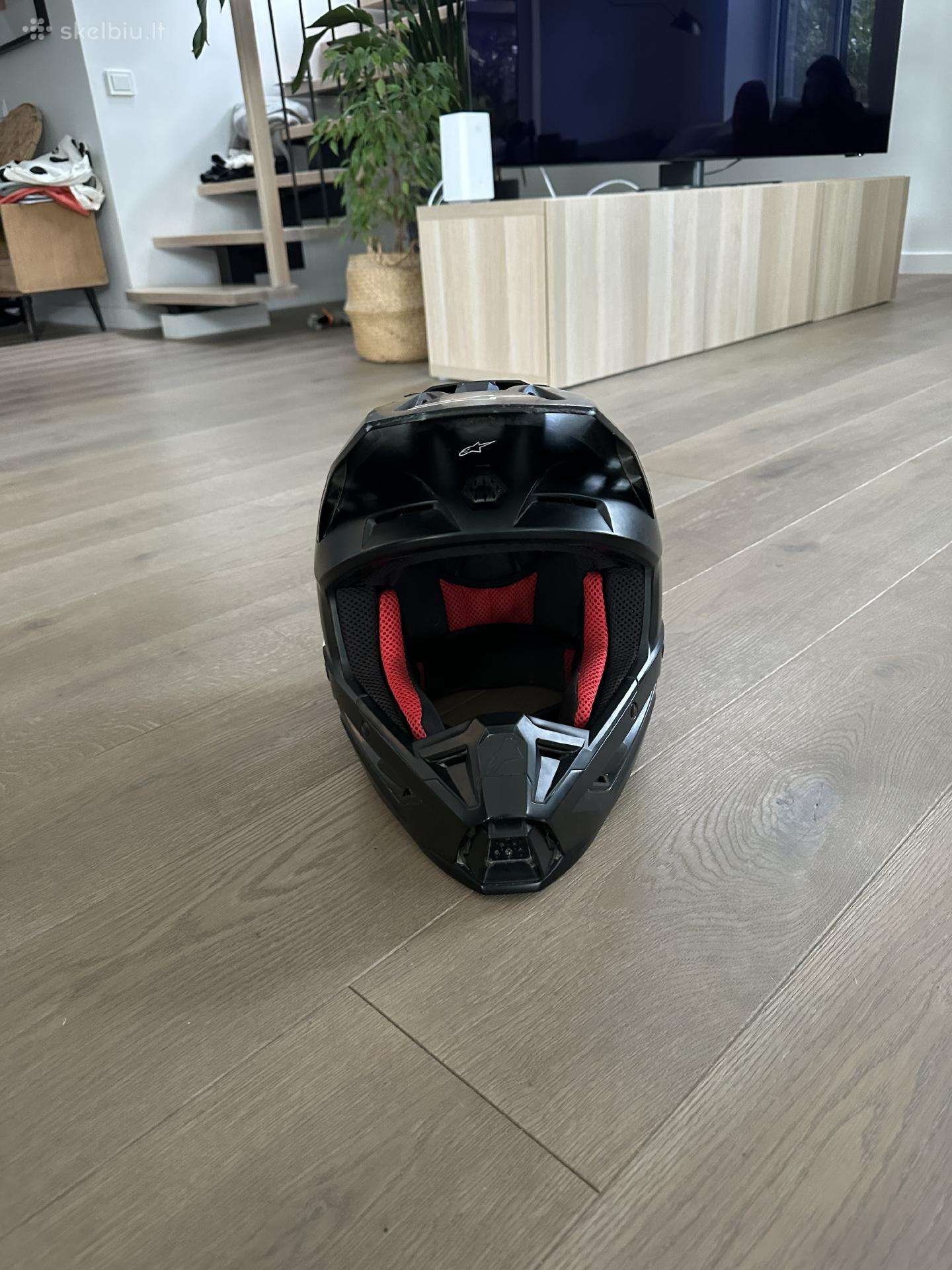 Alpinestars Sm5 motocroso šalmas – juodas
