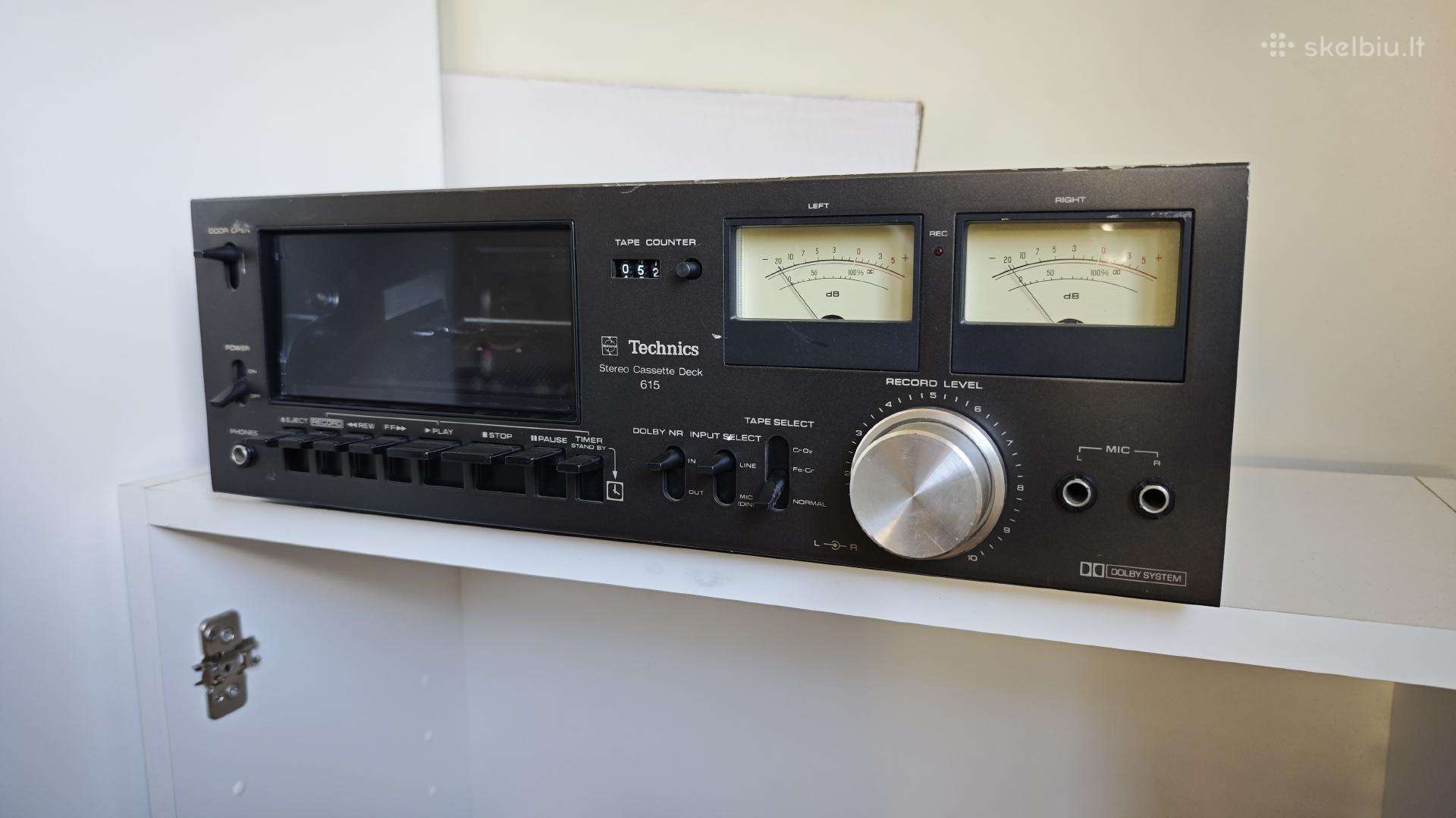 Technics RS-615us kasetinė deka