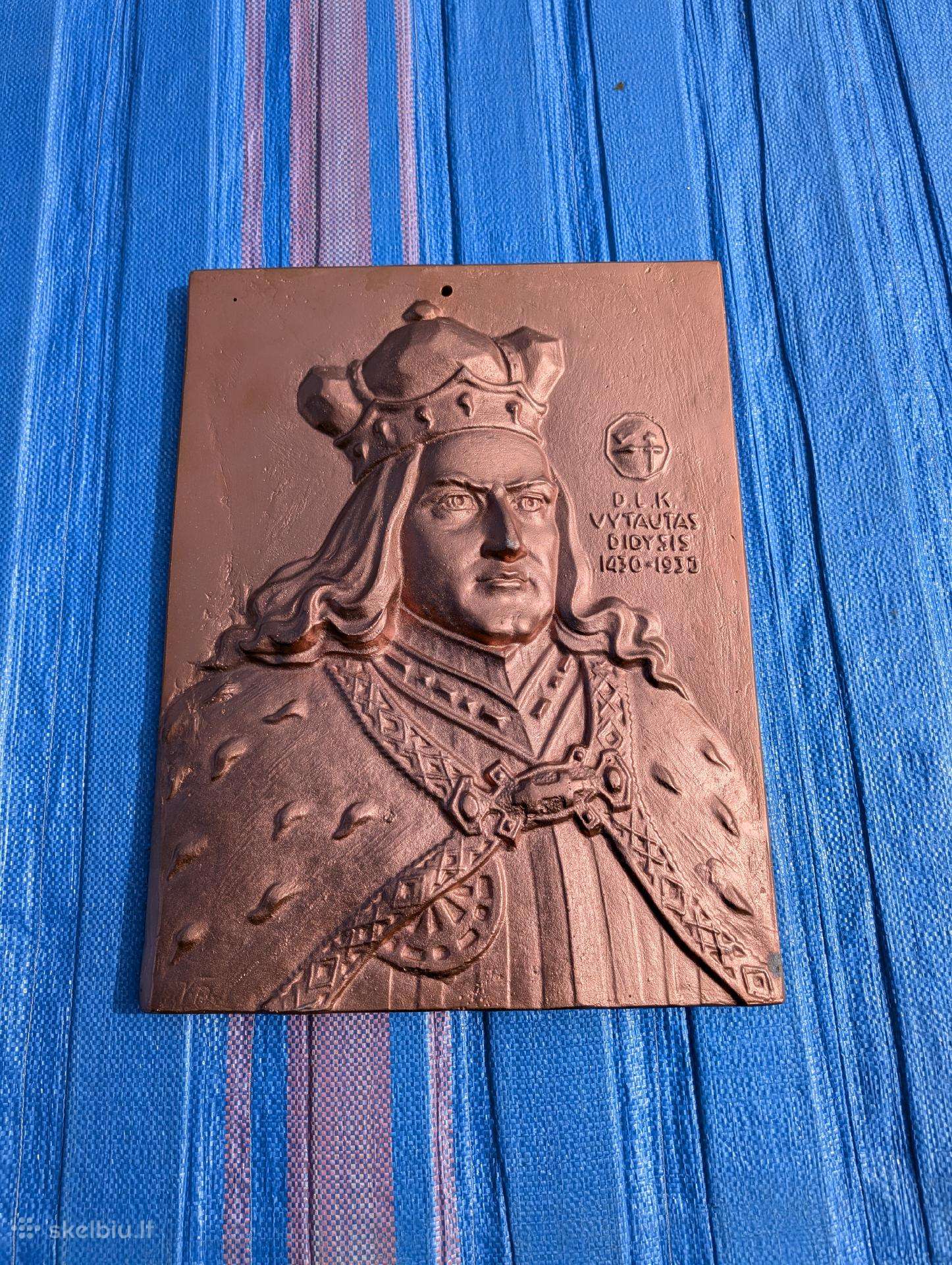 Aliuminio bareljefas „Vytautas Didysis 1430–1930“
