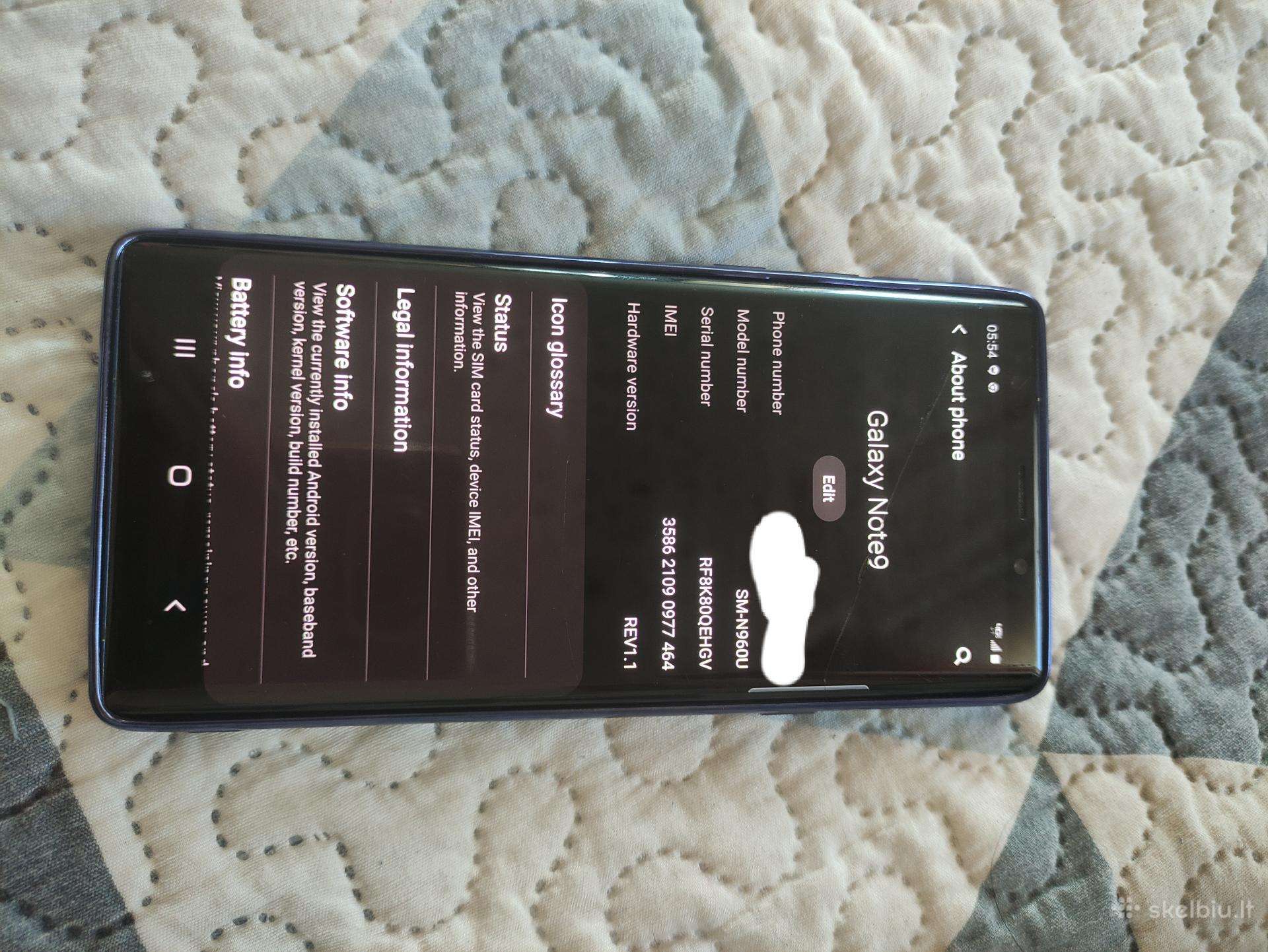 Samsung galaxy note 9