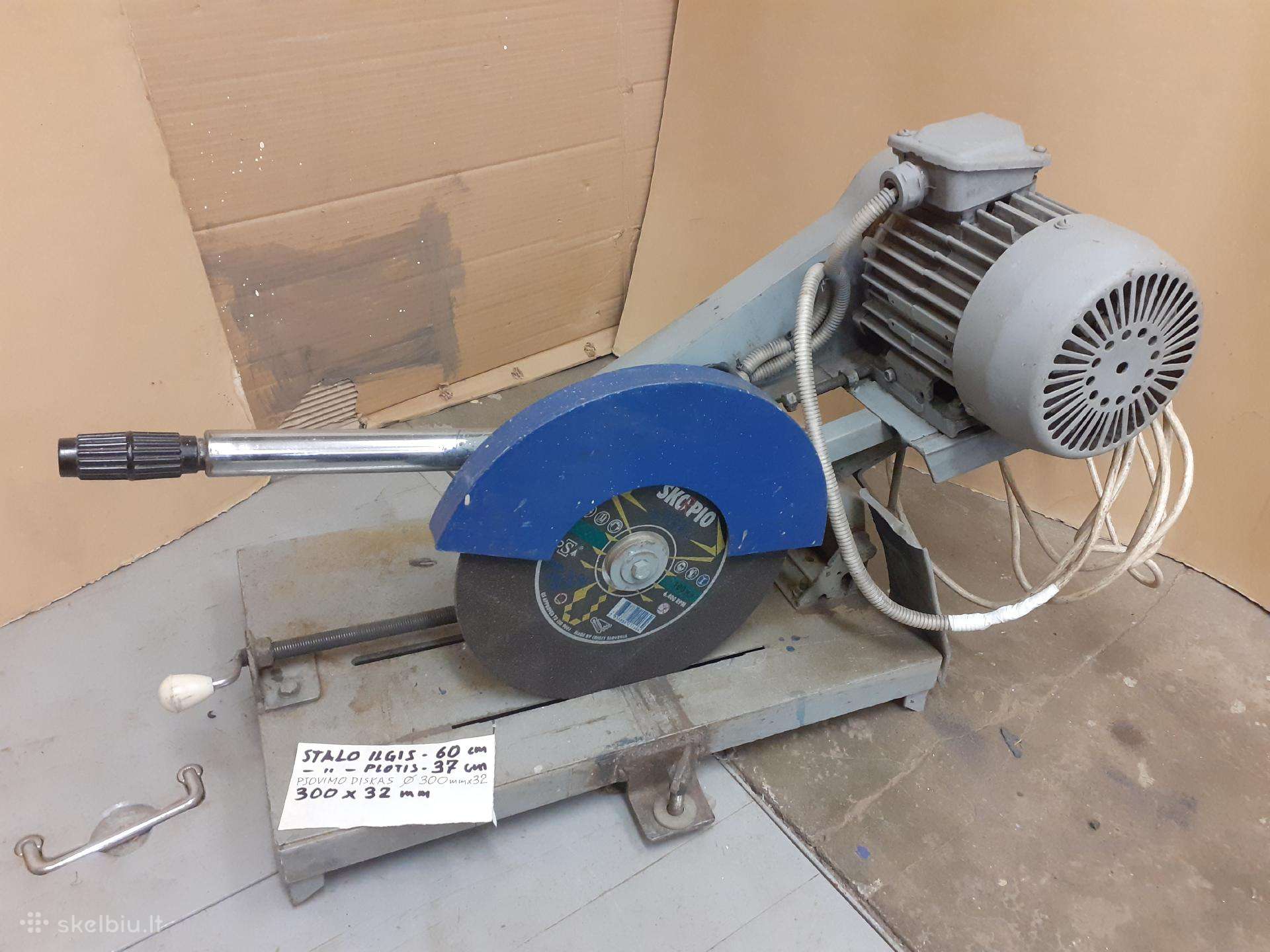 Tvirtos metalo pjovimo staklės– 1.5 kw