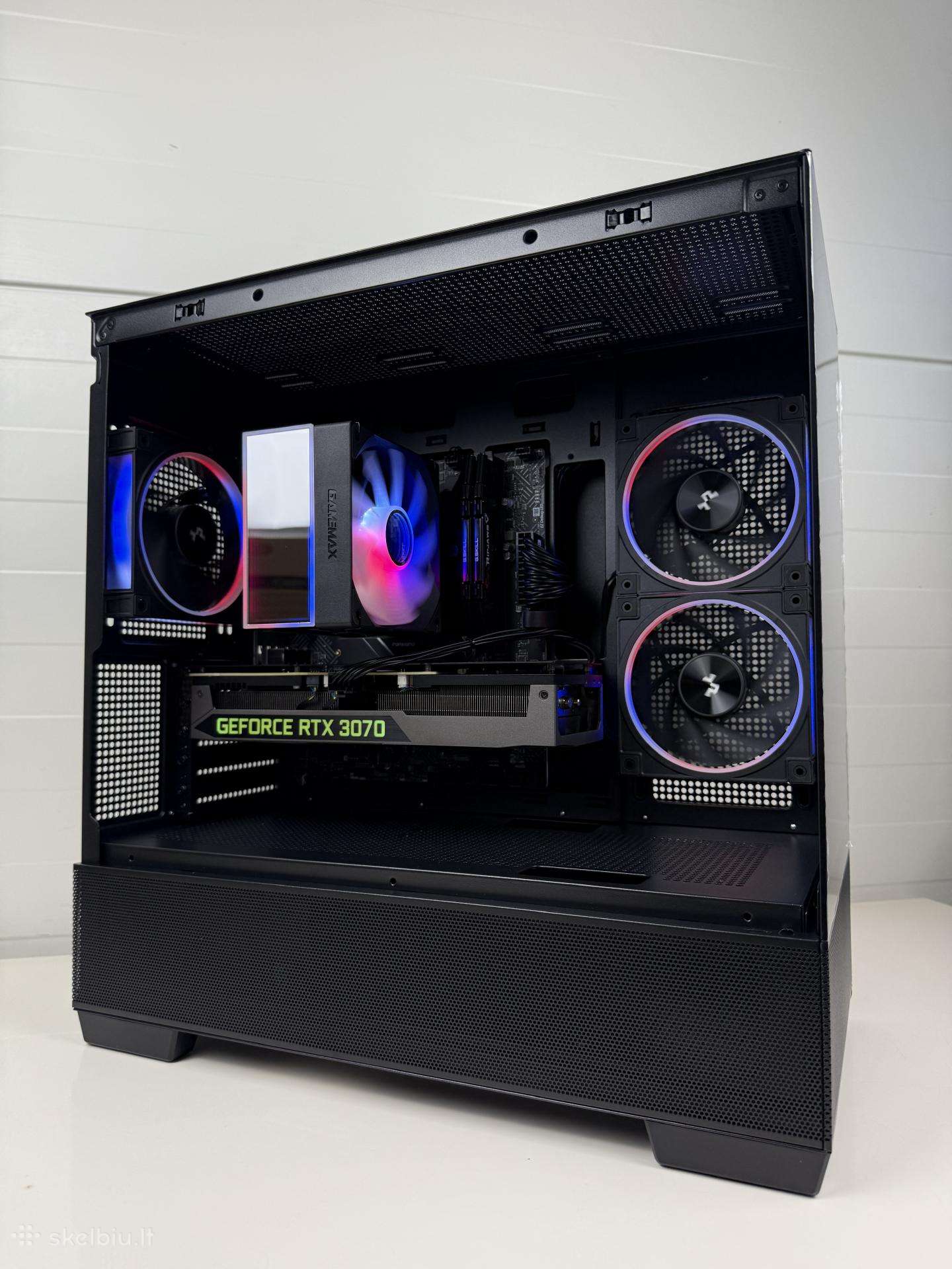 Naujas Stacionarus Žaidimų Pc Rtx 3070 Ryzen 7