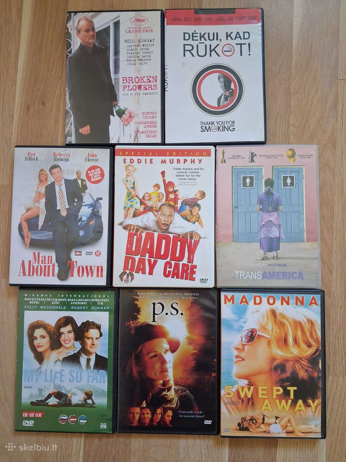 Dvd filmų rinkinys
