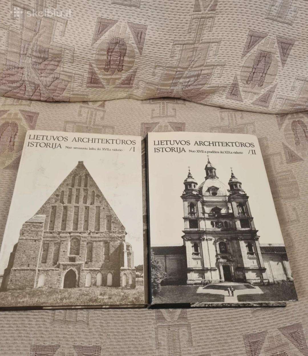 Lietuvos architektūros istorija 1 ir 2 dalis