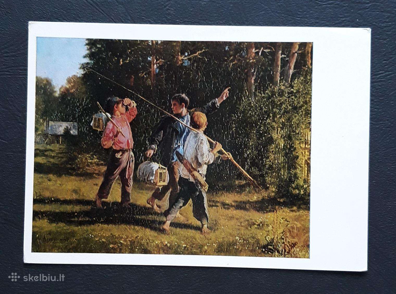 Tapyba Vaikai 1978 189-2 Medžioklė švari