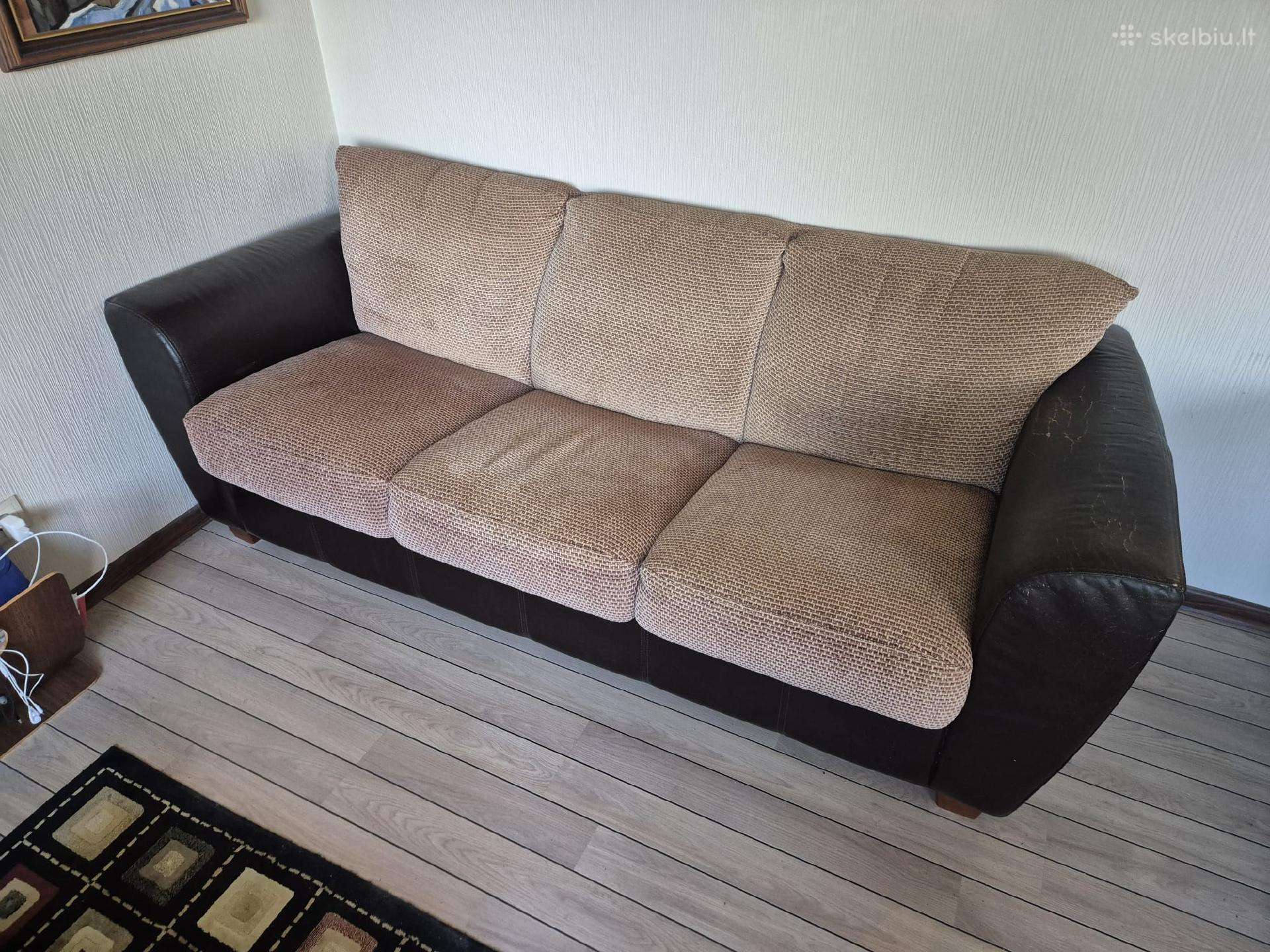 Trivietė sofa Pohjanmaan