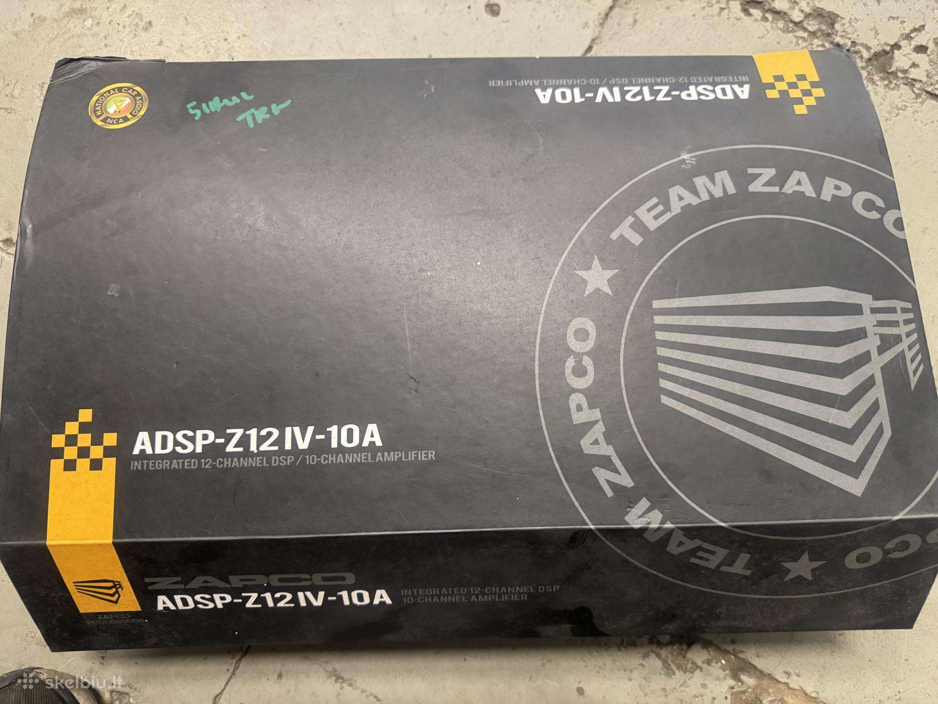 Garso stiprintuvas Zapco Adsp-z12iv-10a