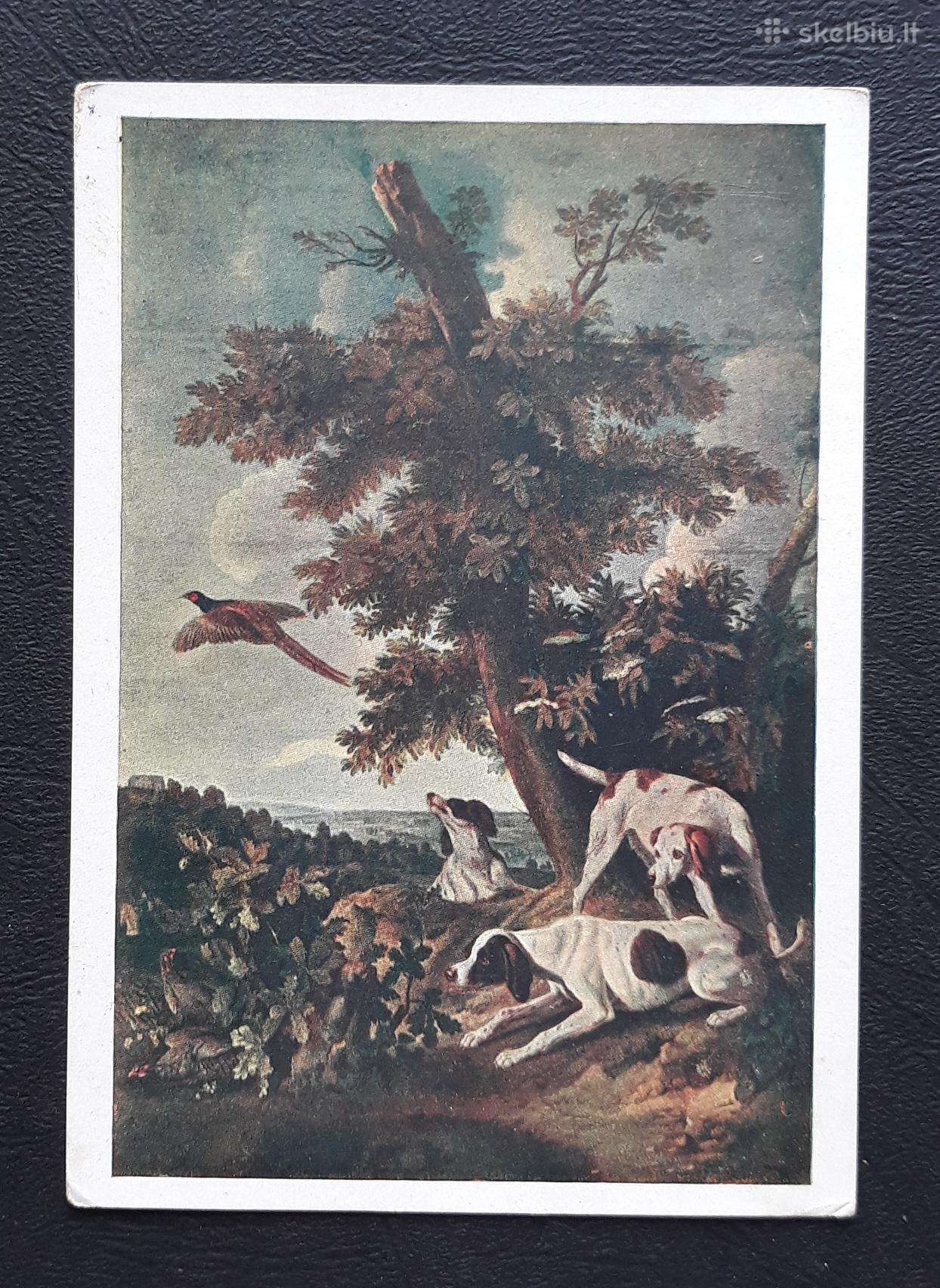Tapyba 1950-ji 036 Medžioklė švari