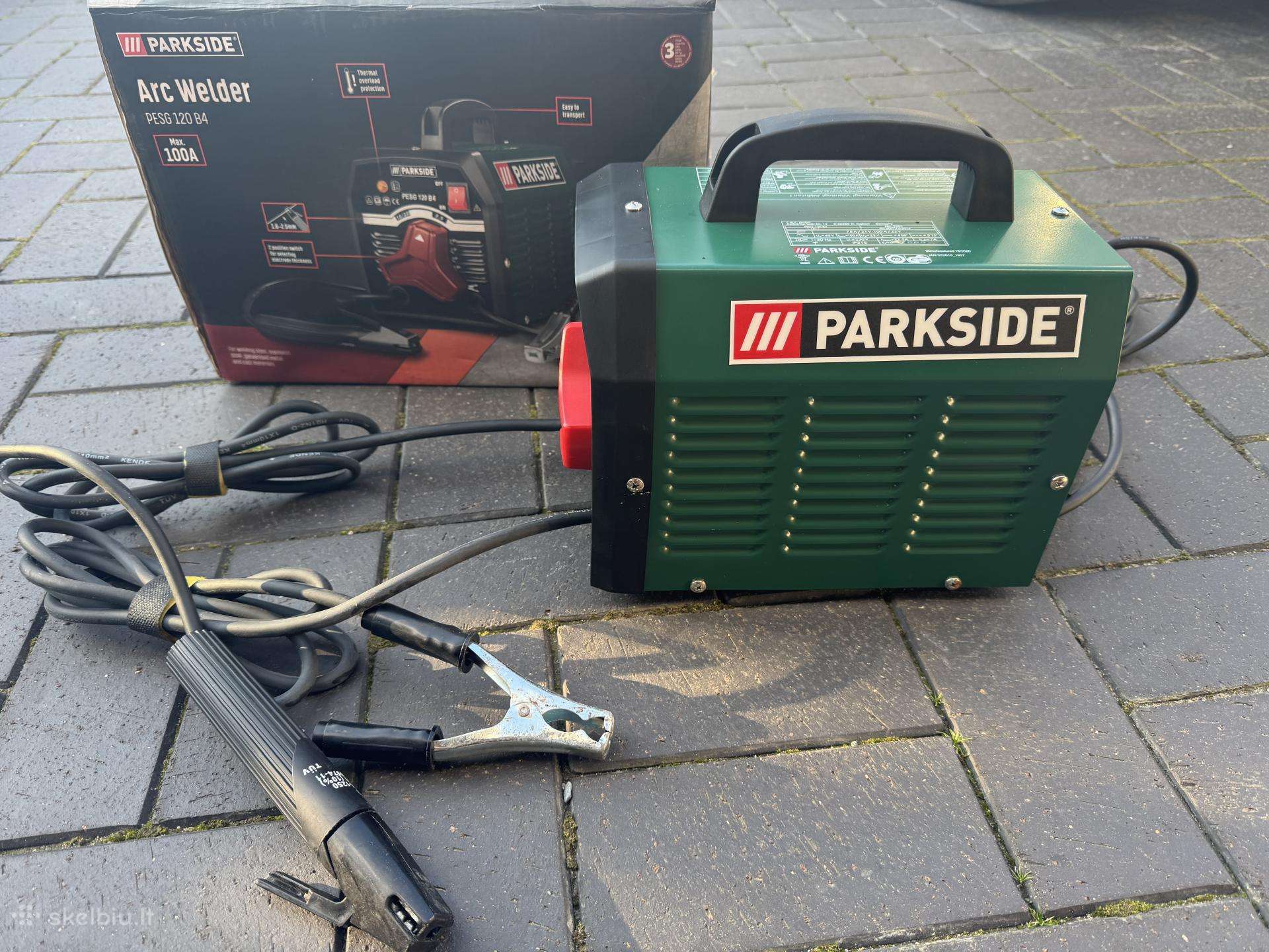 Suvirinimo aparatas Parkside Pesg 120 B4