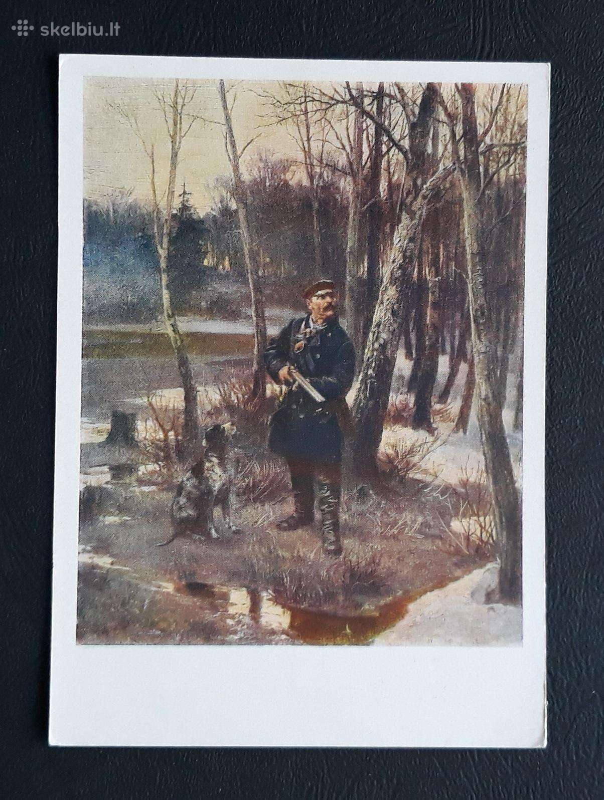 Tapyba 1955 232 Medžioklė švari