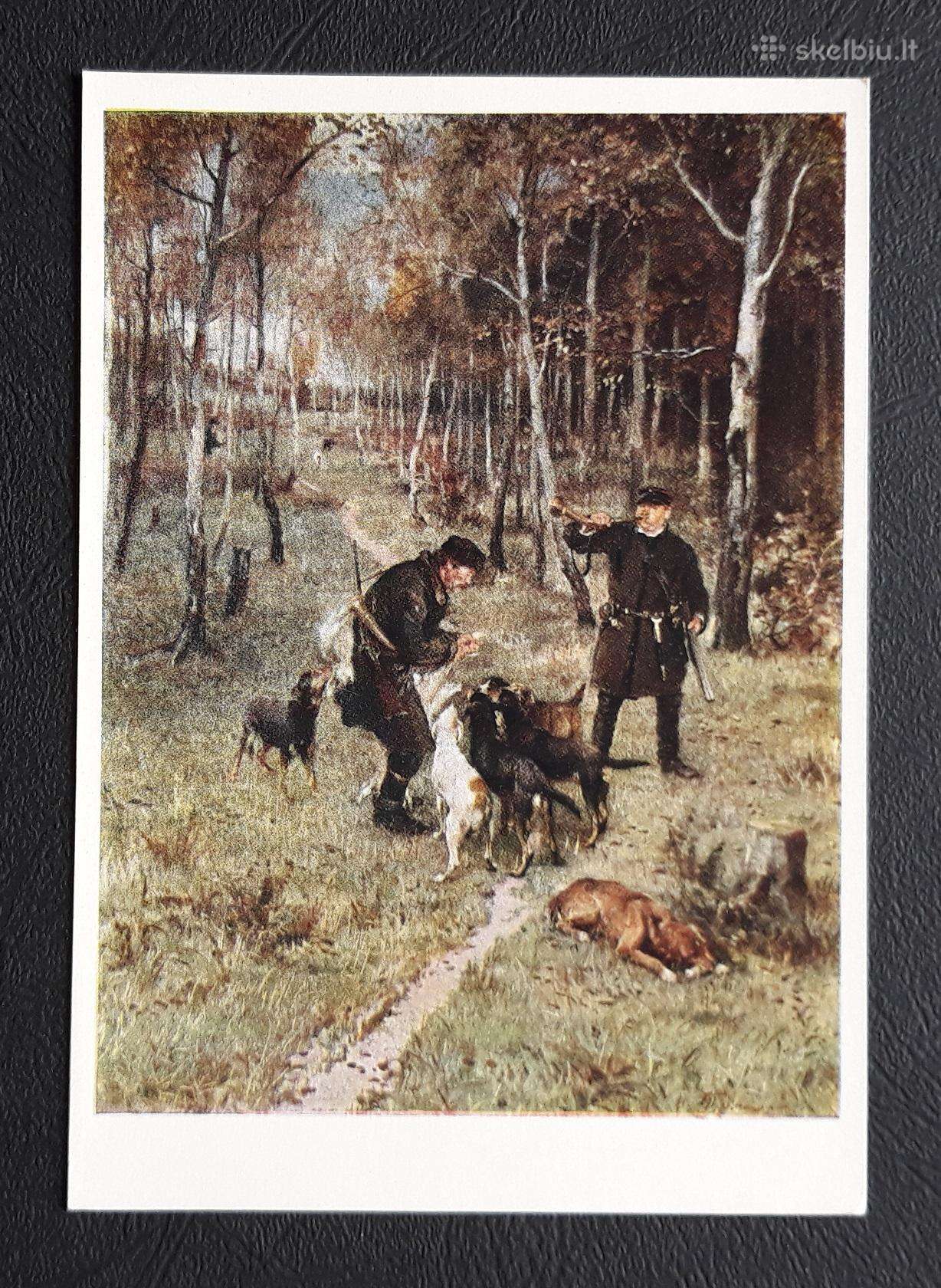 Tapyba 1958 210 Medžioklė švari