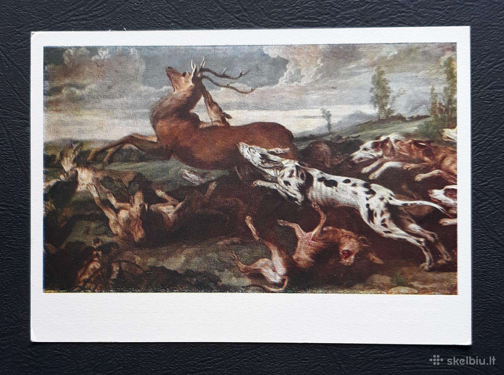 Tapyba 1959 181-2 Medžioklė švari