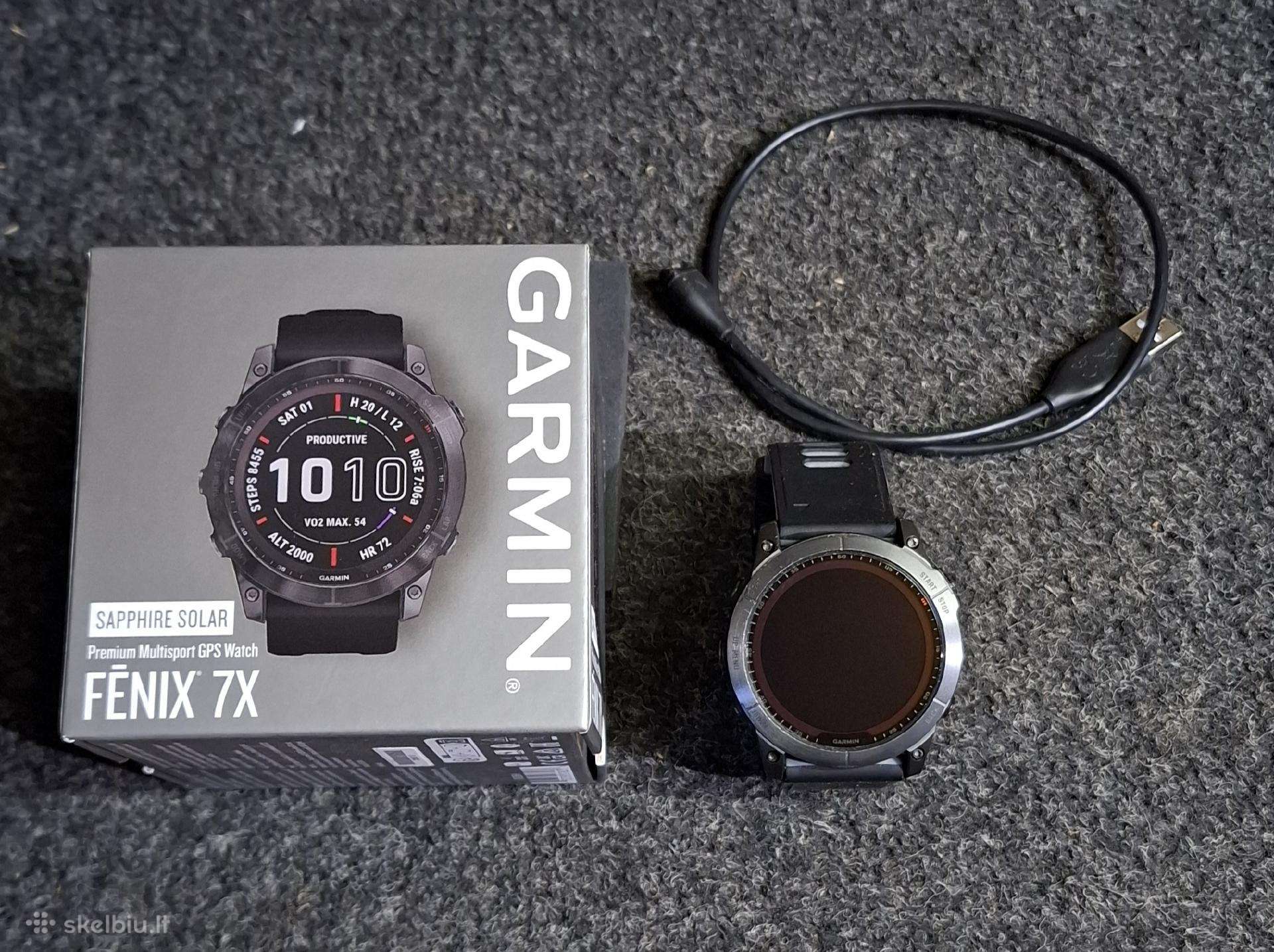 Garmin fenix 7x sapphire solar