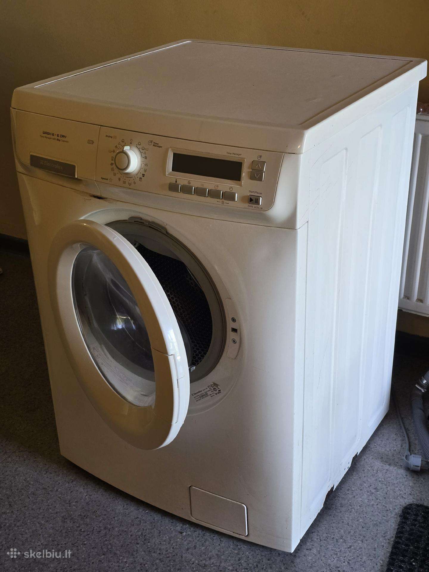 Skalbimo mašina su džiovyklė Electrolux 8kg