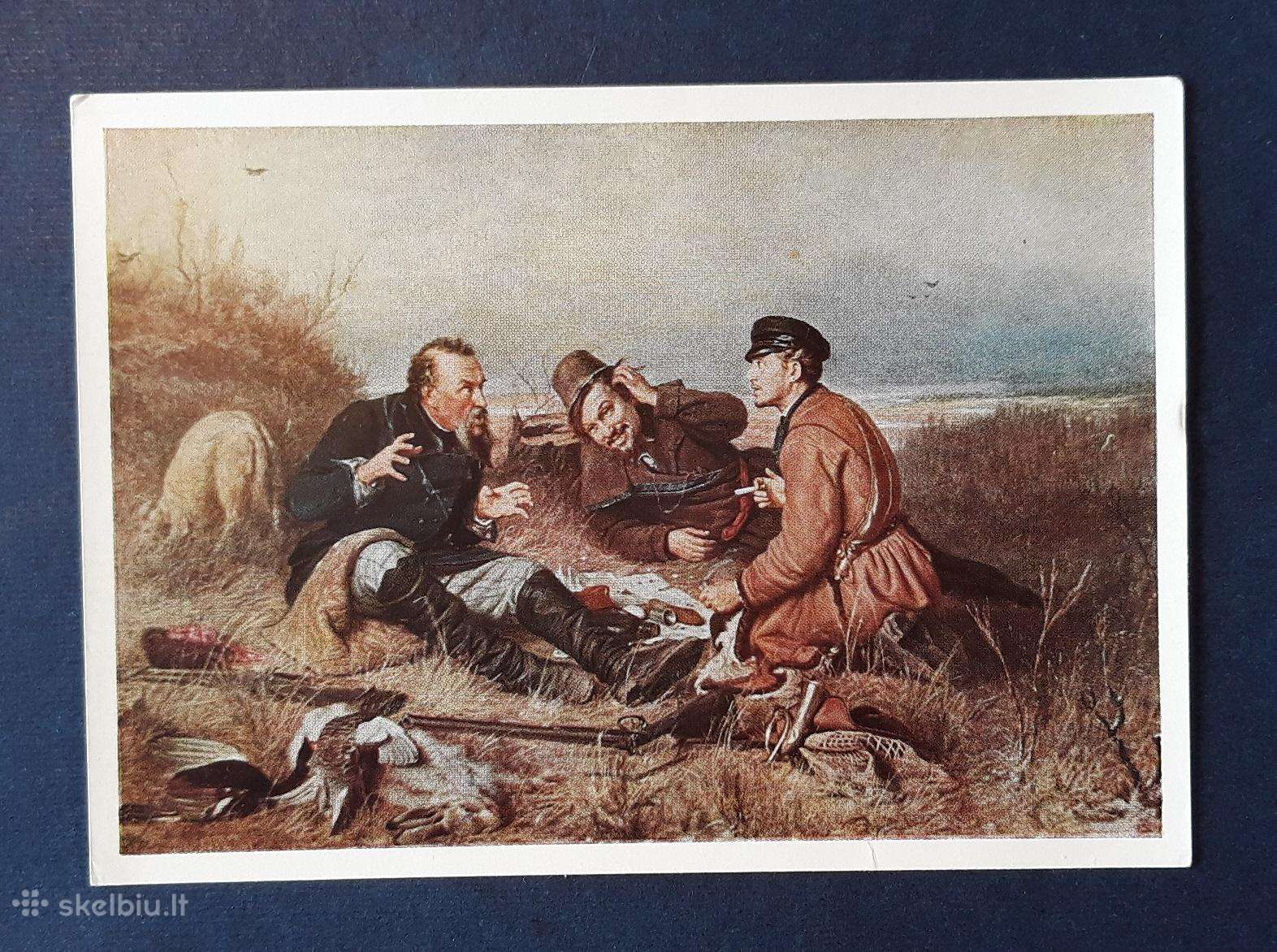 Tapyba 1962 167-2 Medžioklė švari