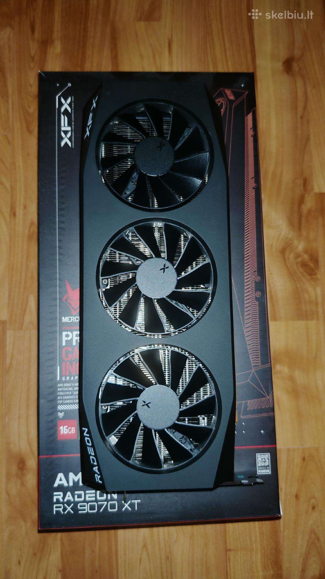 Xfx Mercury Amd Radeon Rx 9070xt Oc Gaming Edition