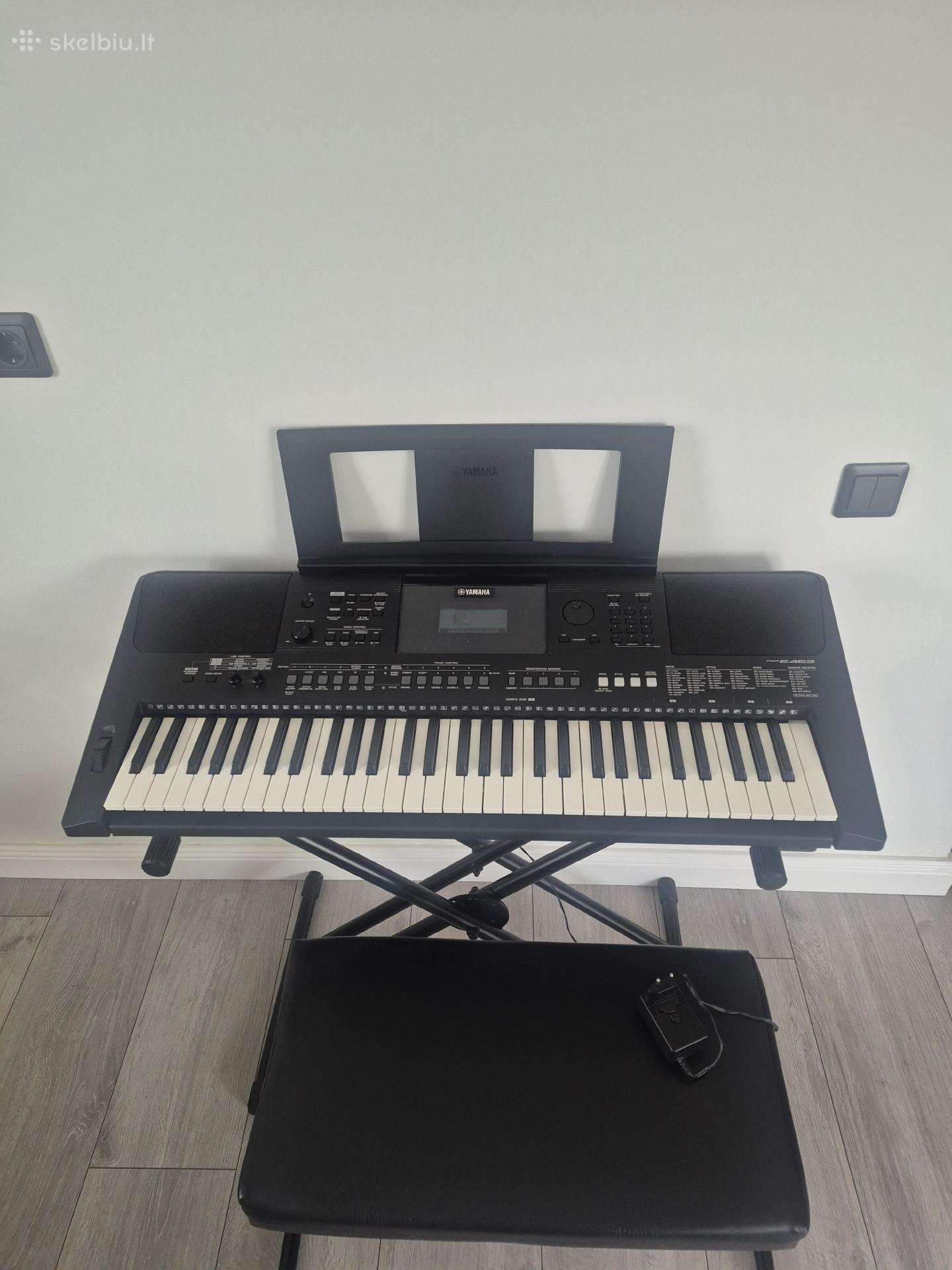 Elektroninis klavišinis Yamaha Psr-e463