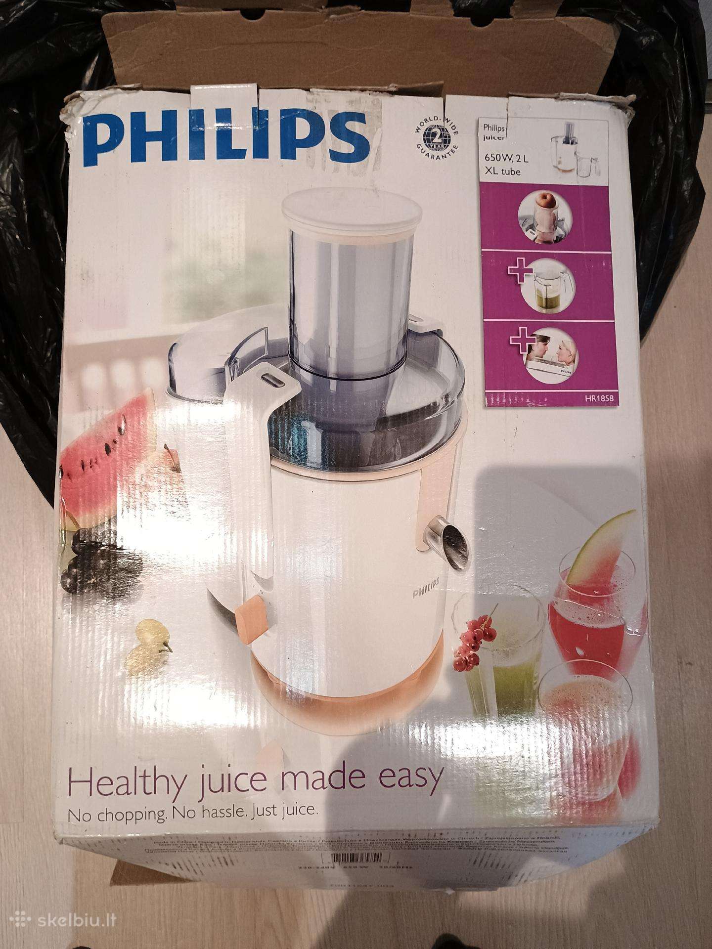 Nauja Philips sulčiaspaudė